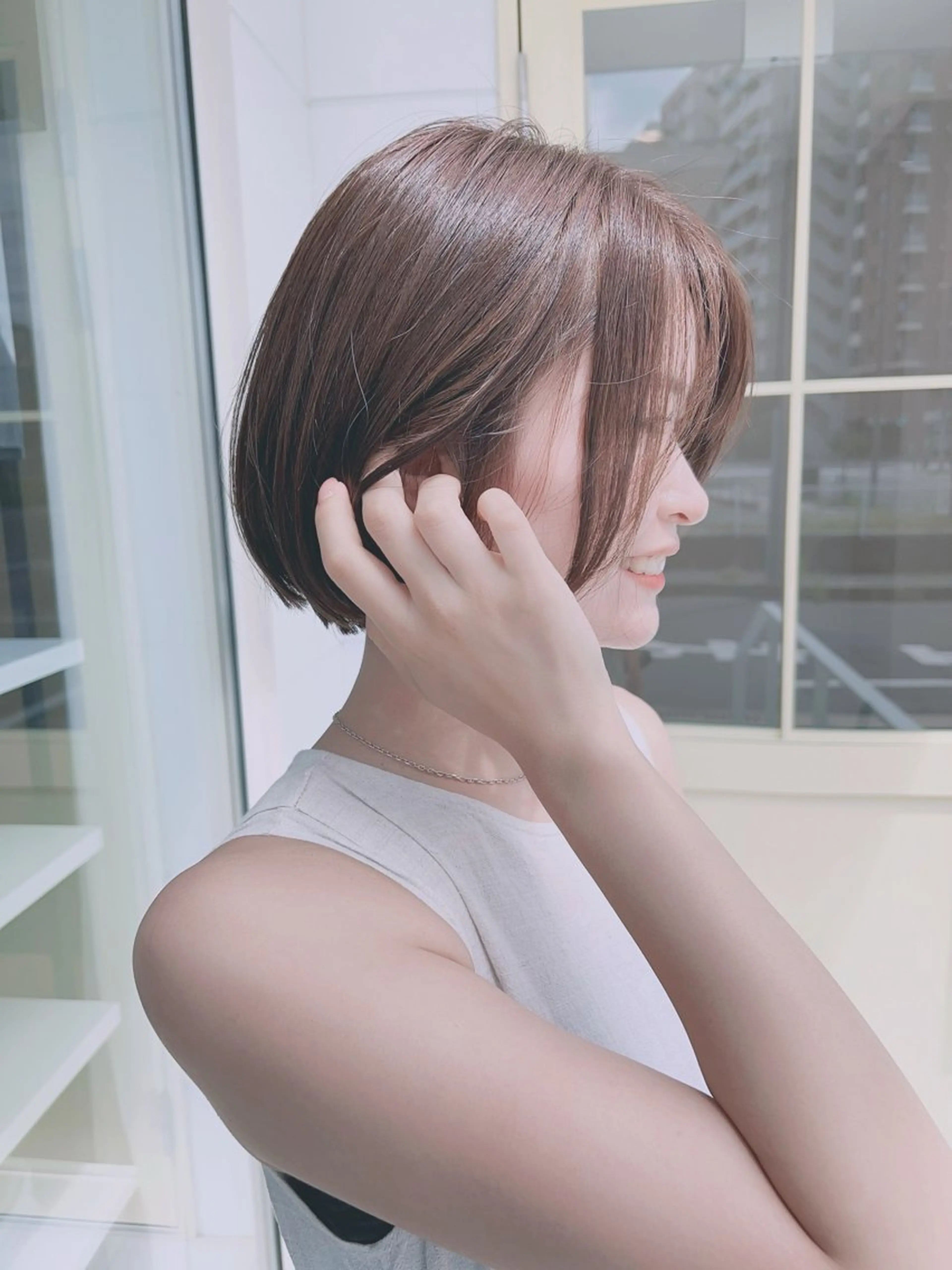 【大人気◎】小顔カット+AIクイック顔診断+ケラスターゼマスクTRの写真
