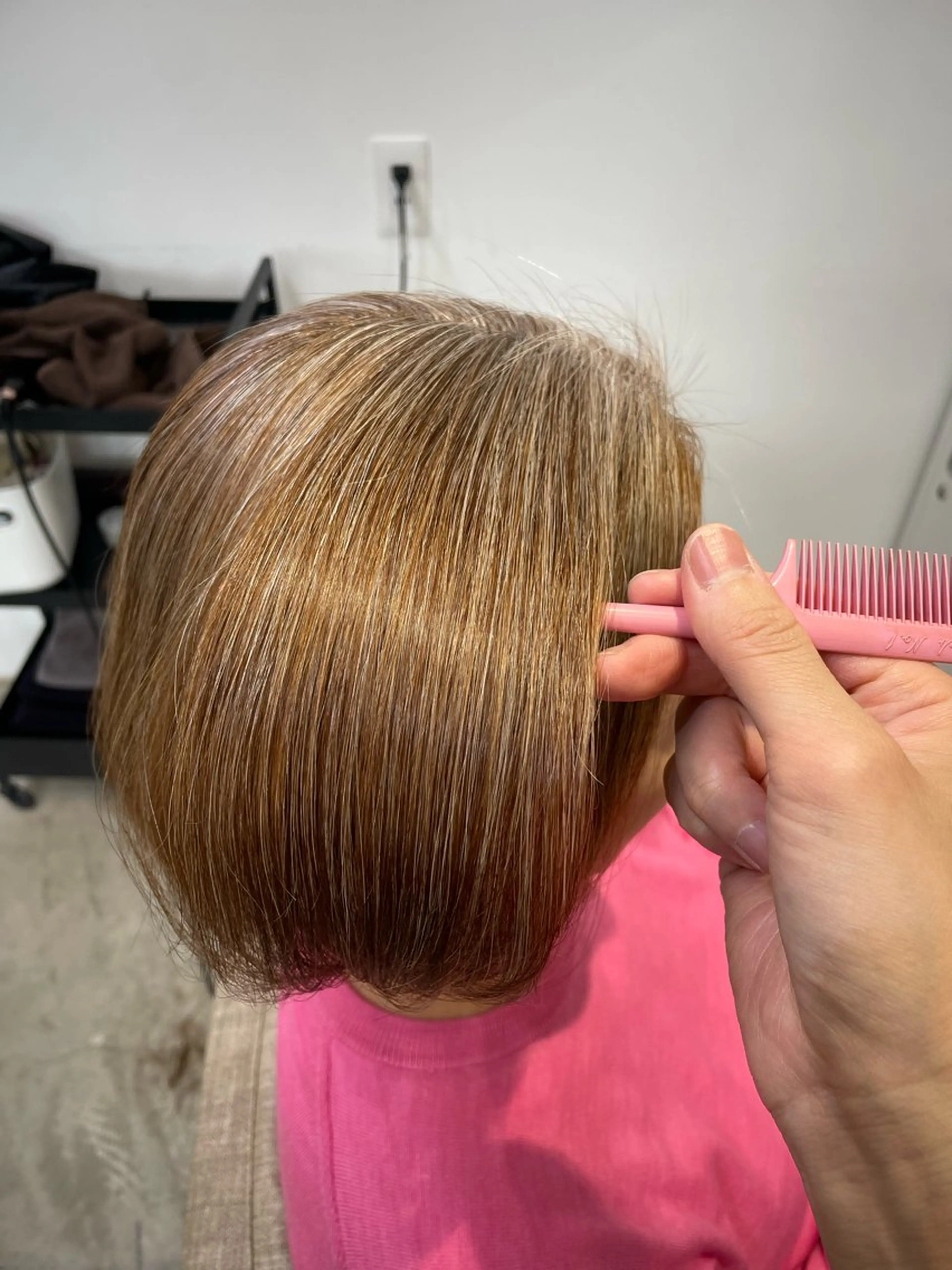 ショート ボブ 縮毛矯正 カット 縮毛矯正 arbre所属・安藤 芽衣のヘアスタイル