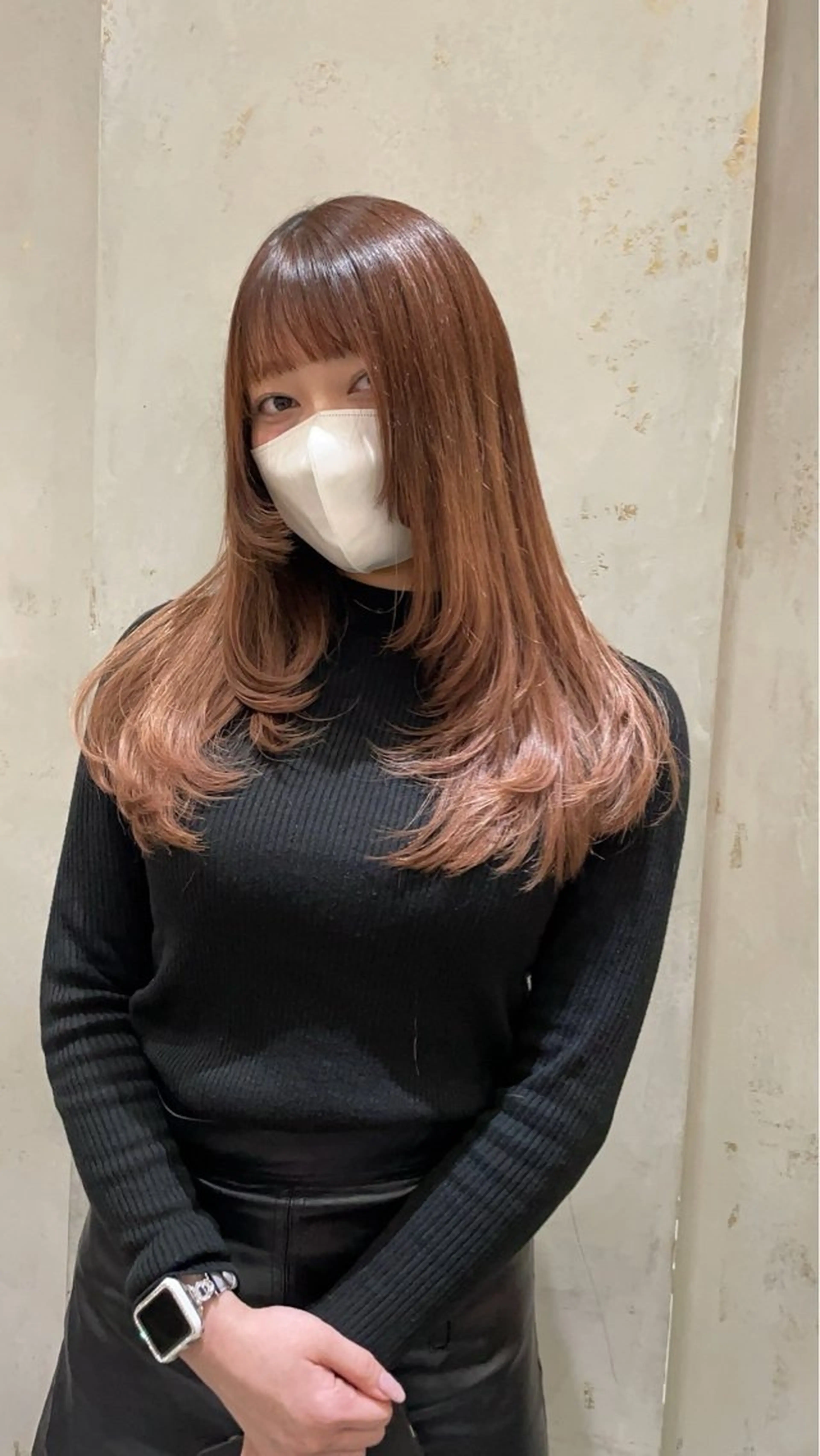ロング カット ヘアカラー トリートメント 髪質改善/Wカラー/ ボブ/レイヤー/レンのヘアスタイル