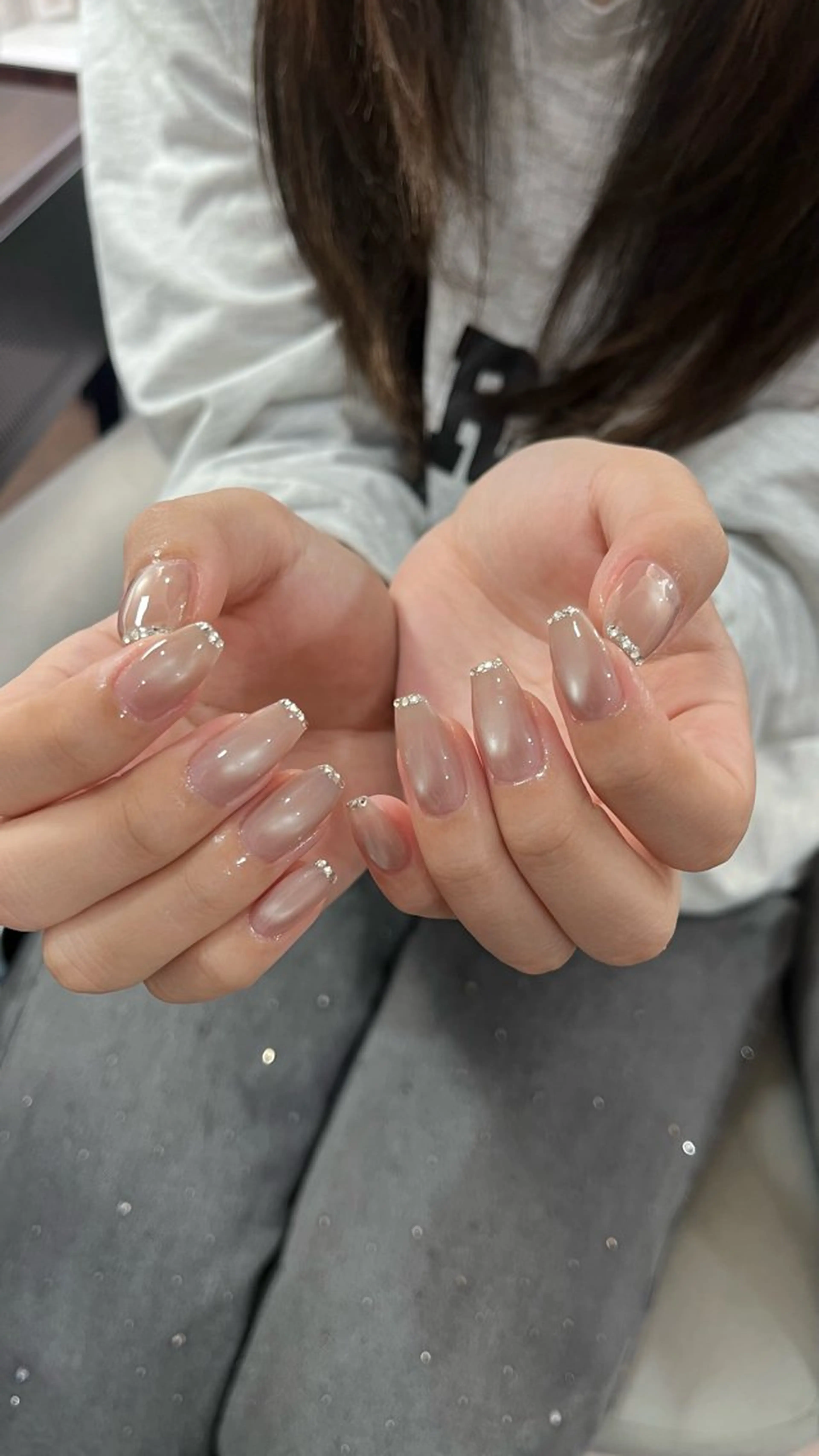 ネイル 韓国ネイル ワンホンネイル ハンドネイル ハンドケア Chang _Nailのネイルデザイン