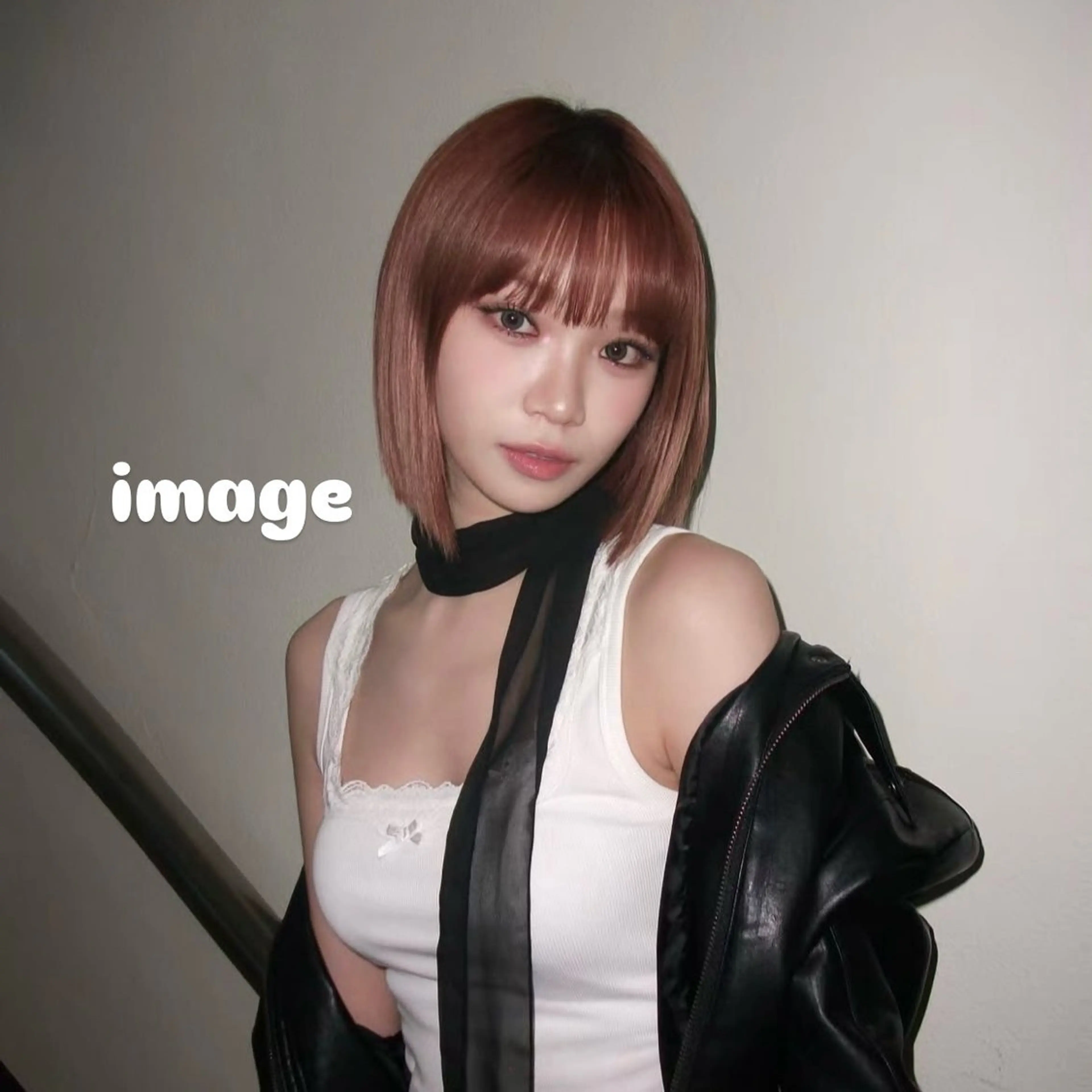 🇰🇷🚺韓国タッセルボブカット＋艶カラー＋内部補修3stepトリートメント🚺🇰🇷の写真