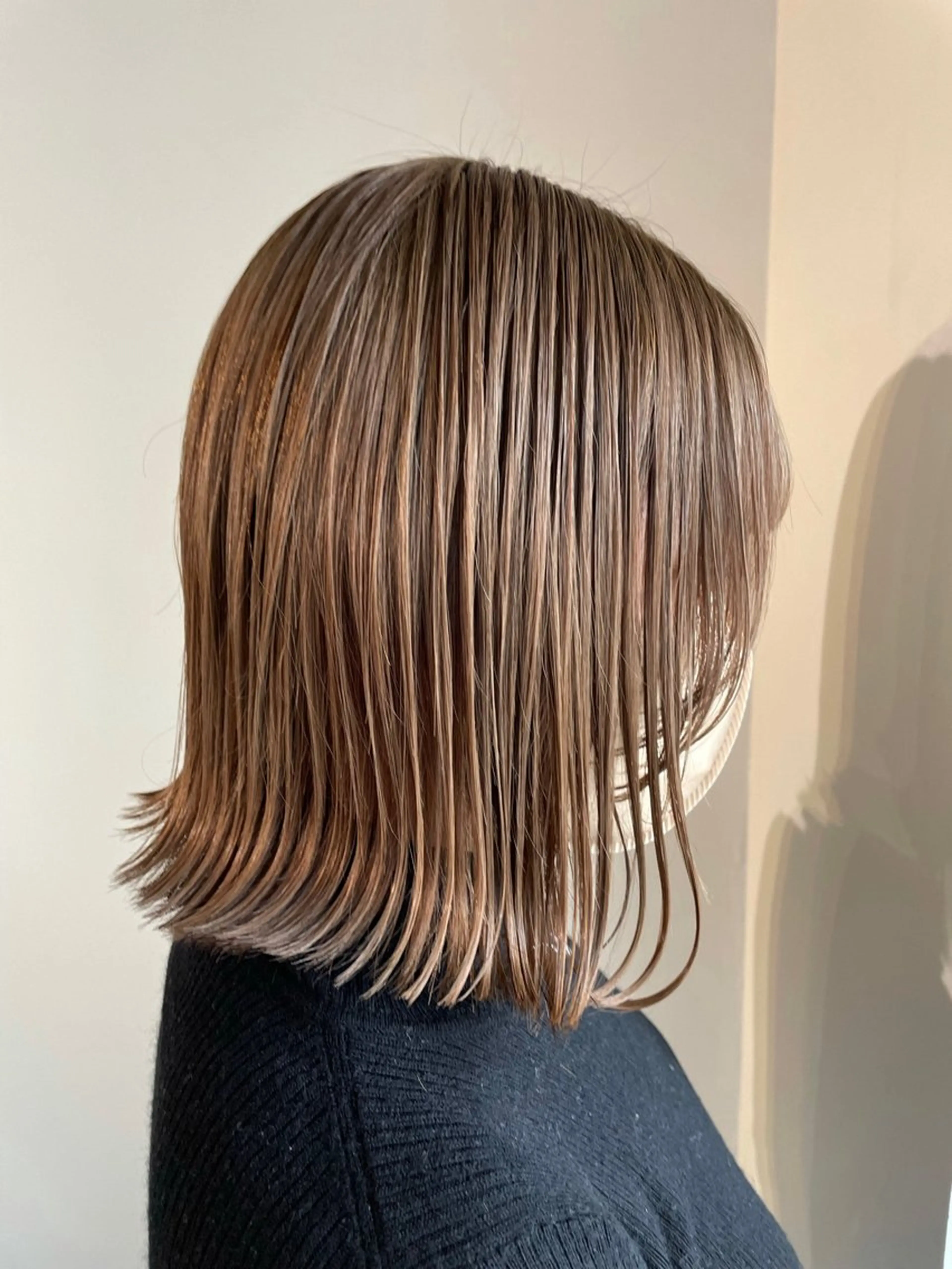 ミディアム ミディアムパーマ エクステ ハイライト 髪質改善 レイヤーカット カット ヘアカラー トリートメント Lulu 公式/すすきの/大通のヘアスタイル