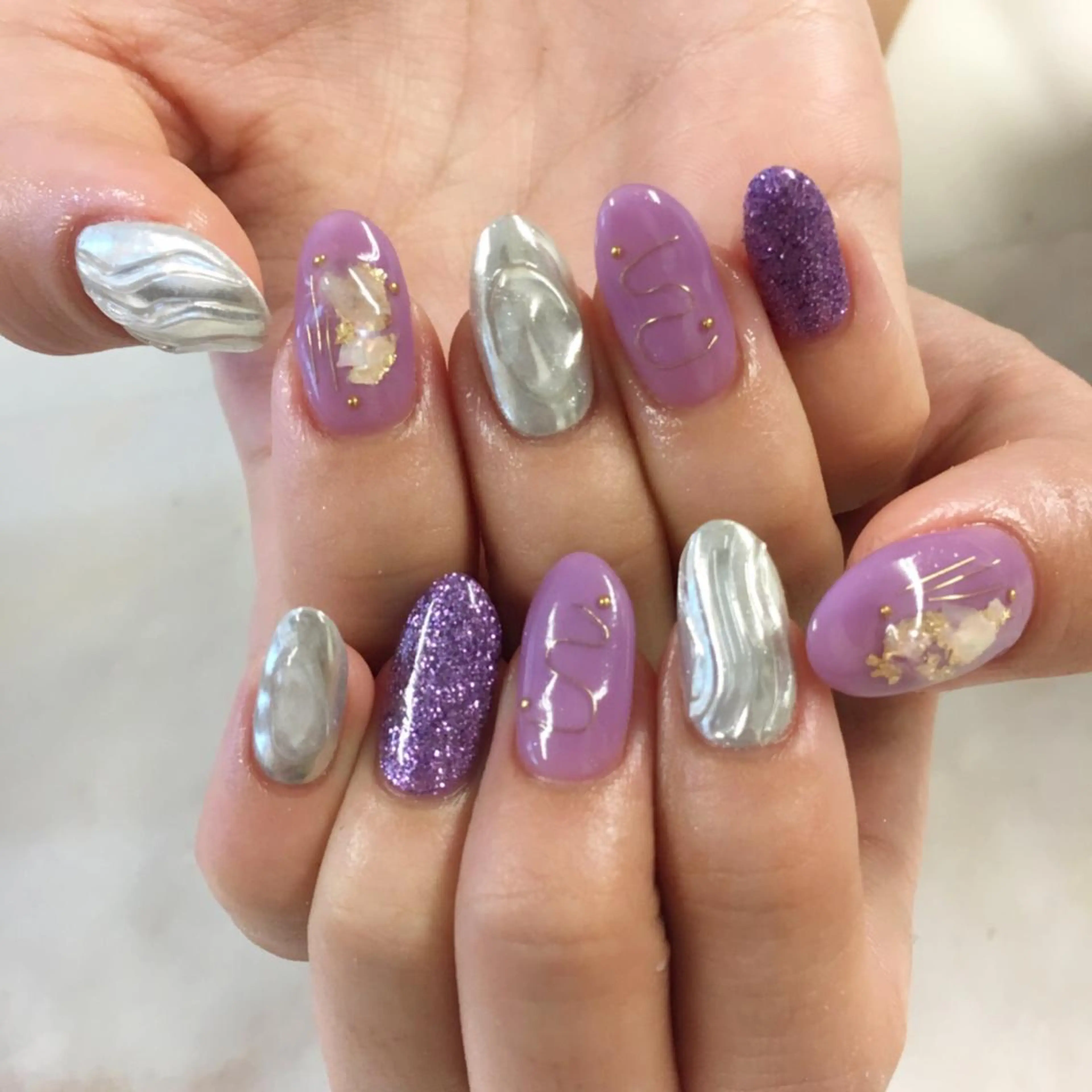 ネイル ジェルネイル SHINE NAILのネイルデザイン