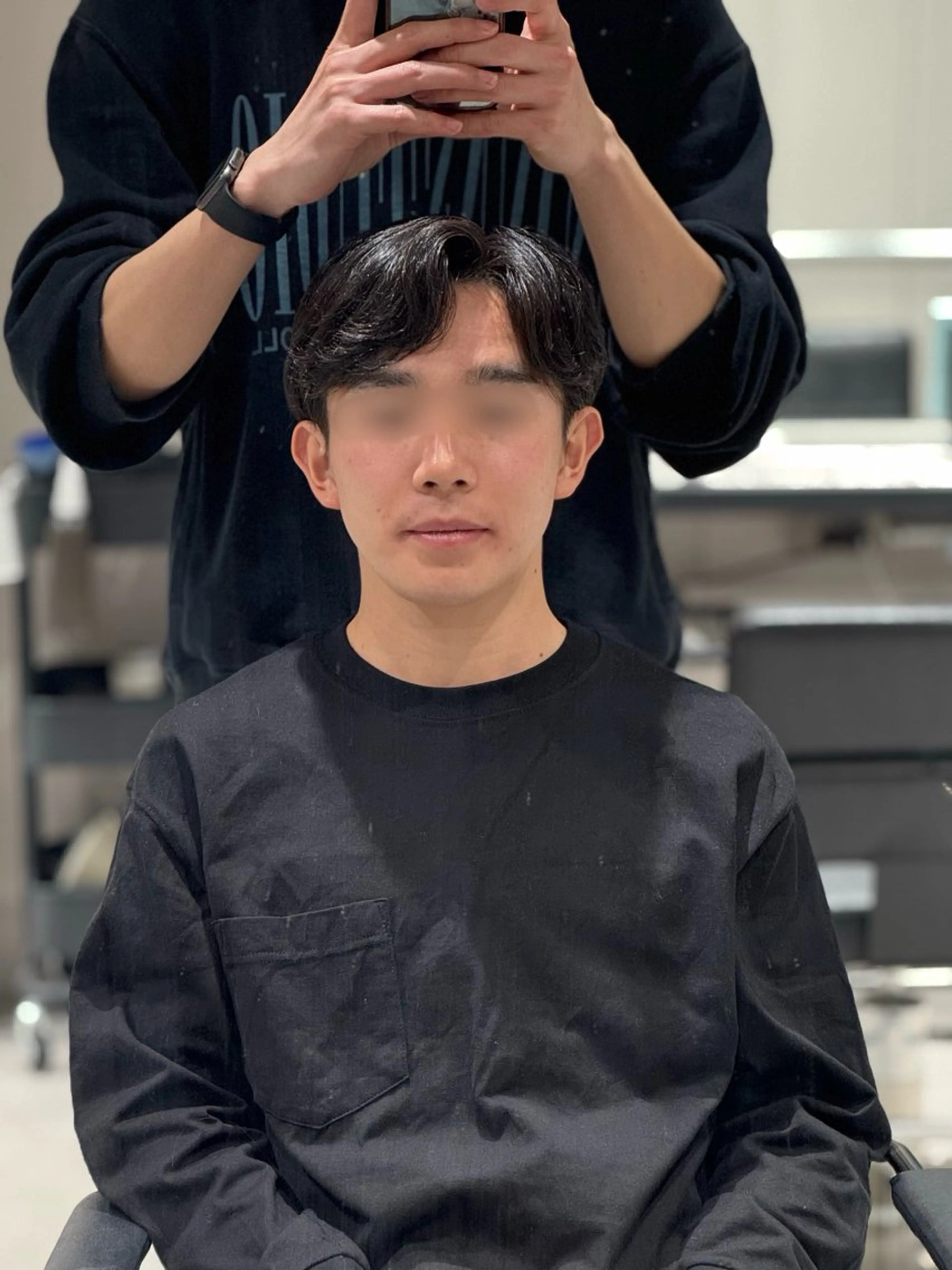 メンズ 曲がる縮毛/カルマパ ーマ/池袋/横村大全のヘアスタイル