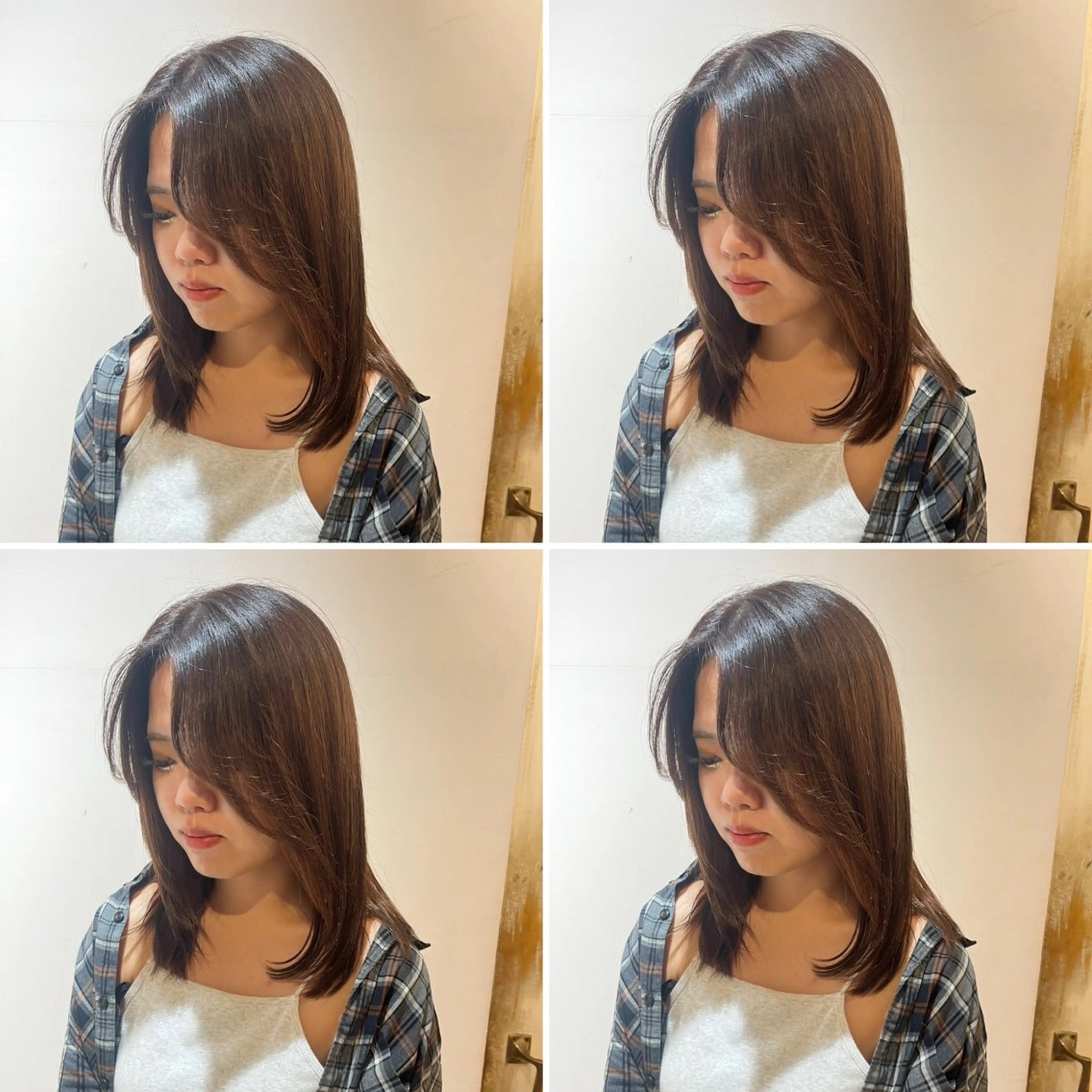 ロング カラー カット ヘアカラー トリートメント ヘアセット 髪質改善・韓国ヘア特 化💎店長望月のヘアスタイル