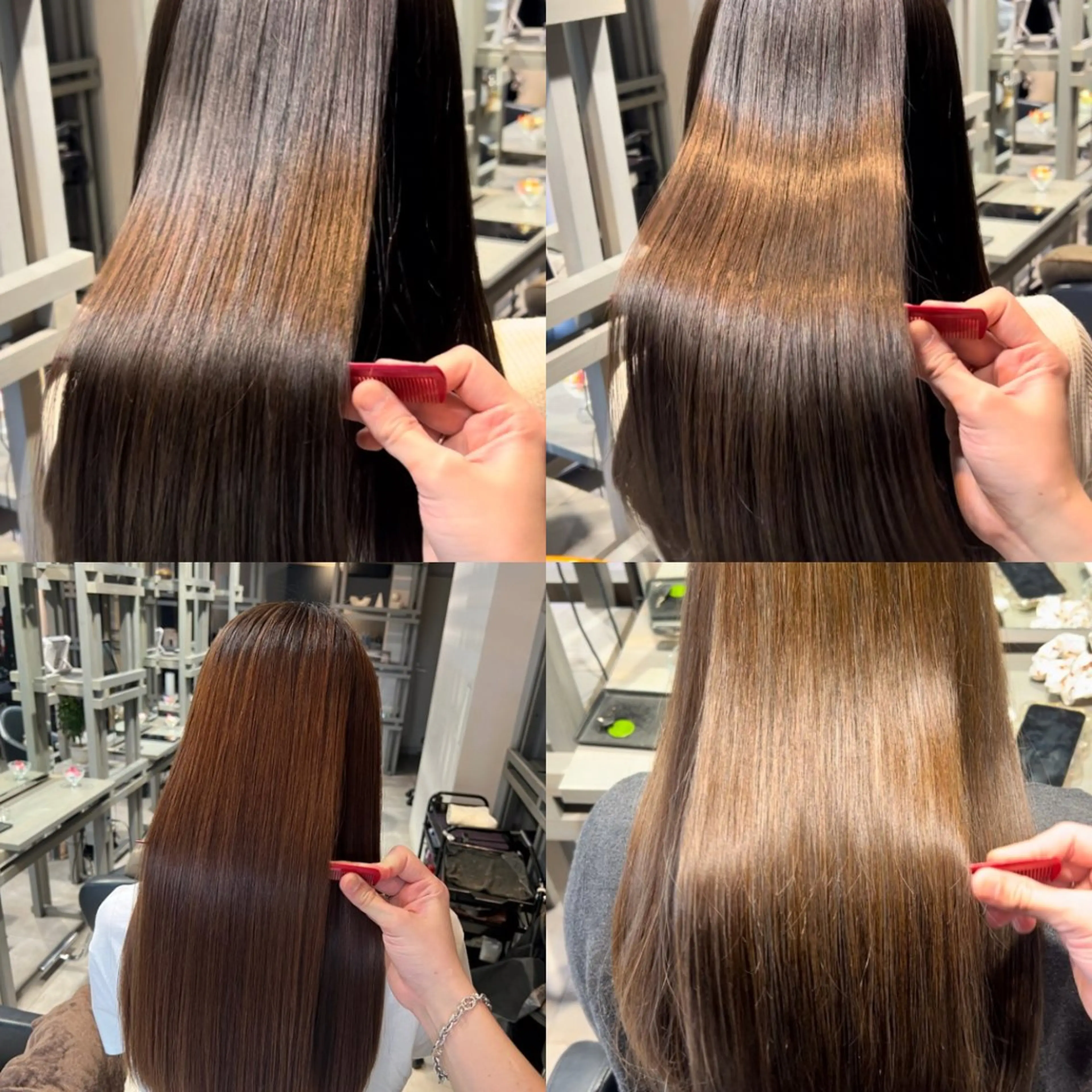 ロング カット ヘアカラー トリートメント シルクヘア/恵比寿 /髪質改善オオバのヘアスタイル