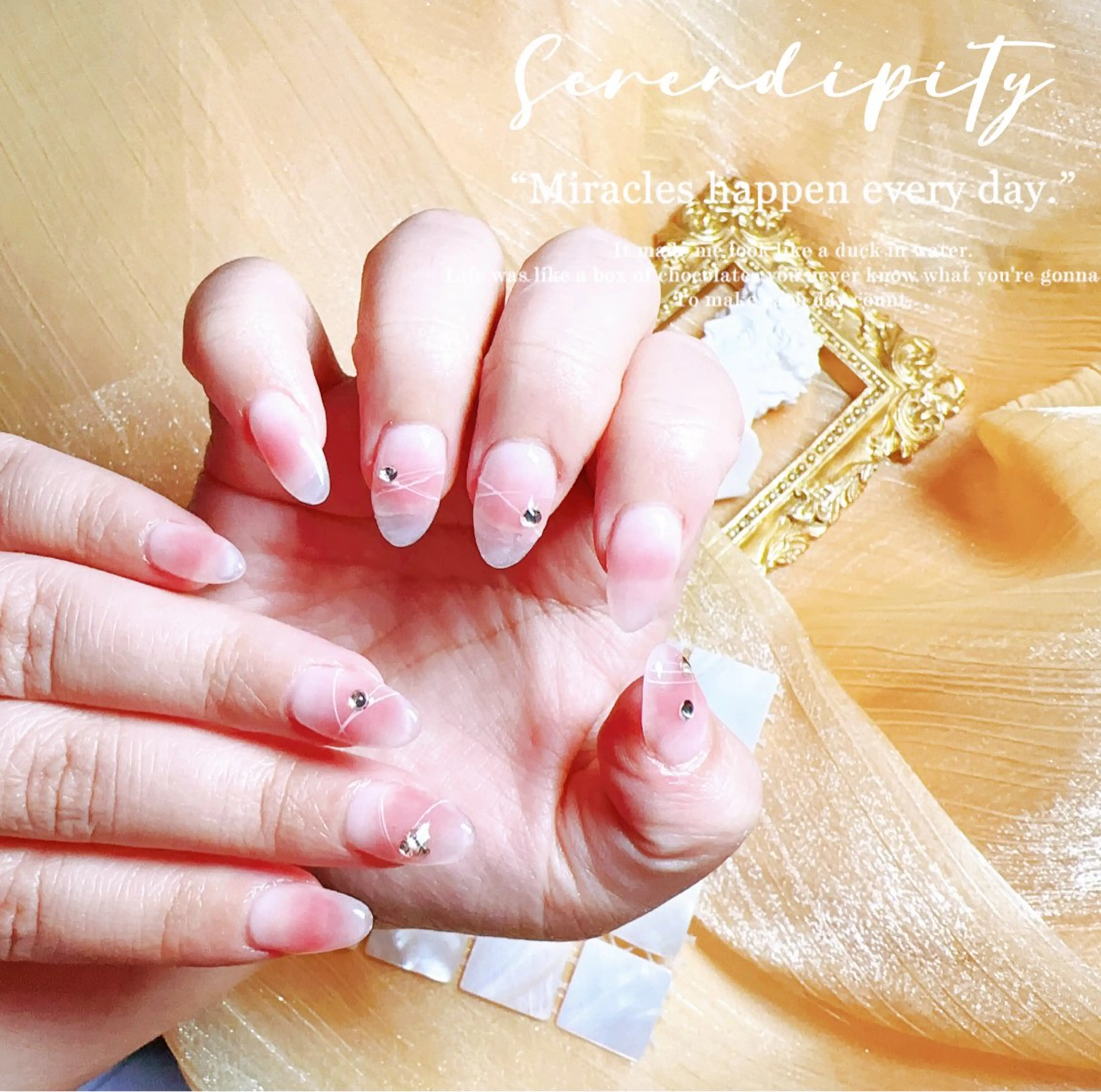 ネイル ワンホンネイル 美人計ネイルサロン所属・中山 美月のネイルデザイン