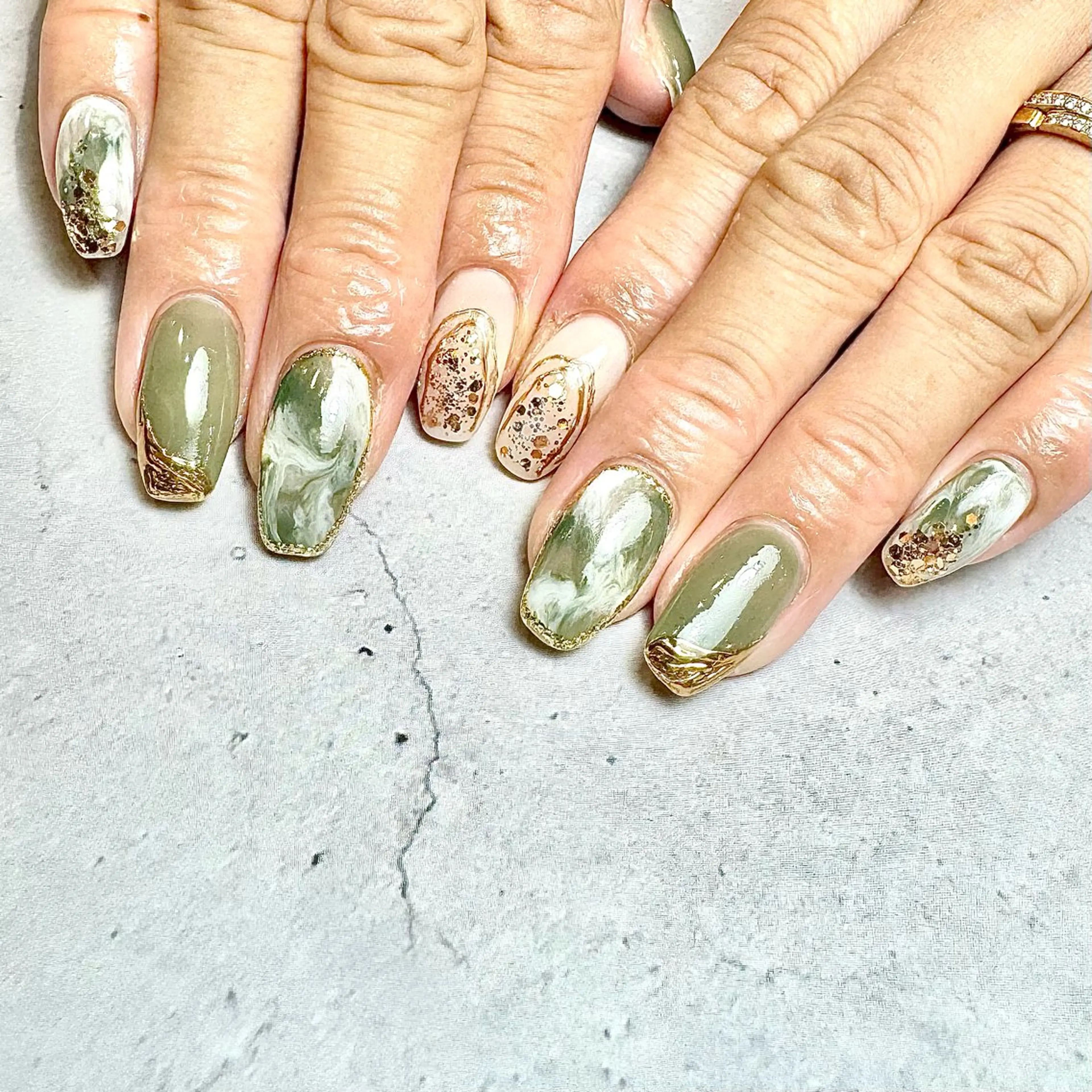 ネイル ハンドネイル nail&eyelash mate所属・京都/東向日/桂 ayumiのネイルデザイン