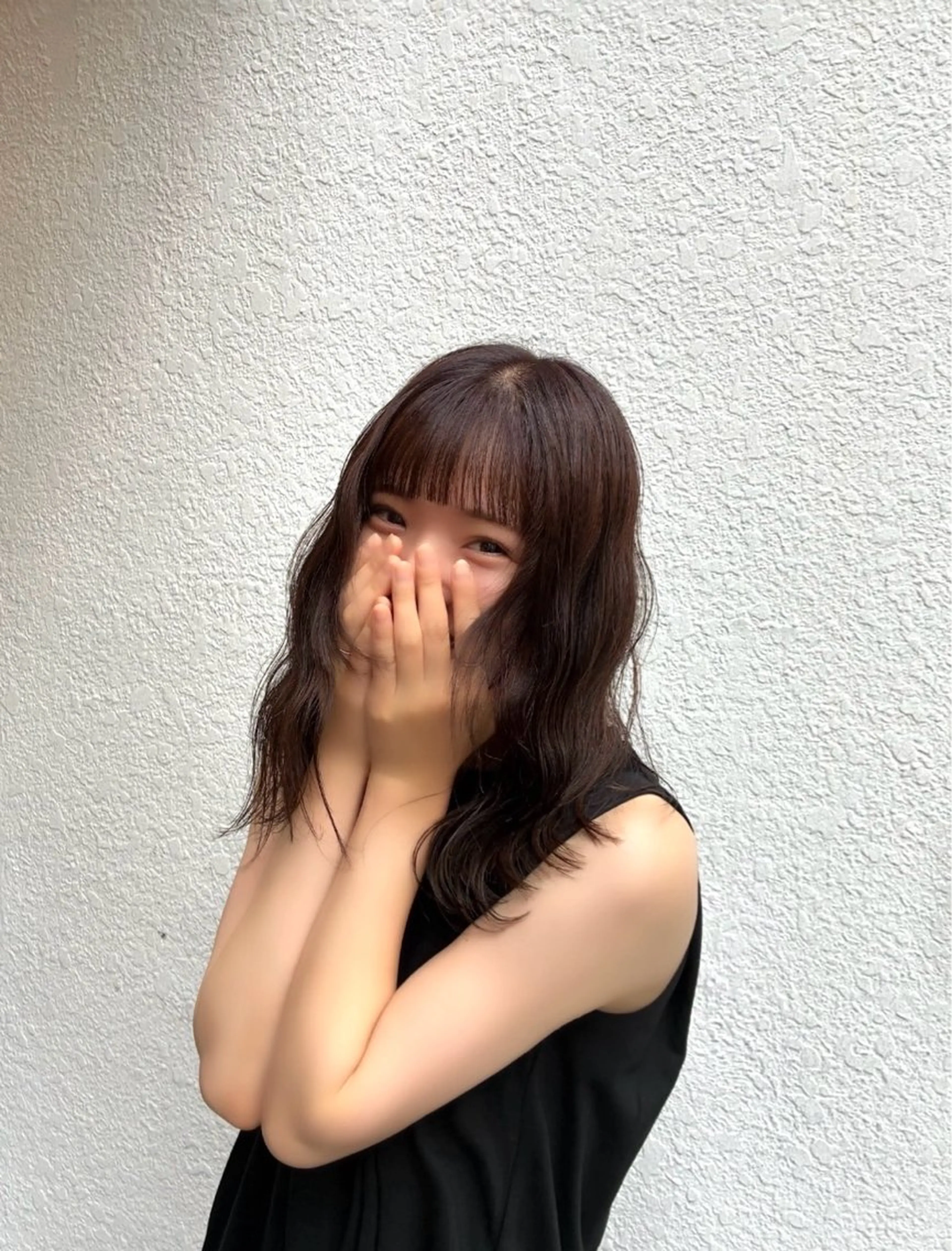ミディアム カラー カット ヘアカラー トリートメント さくら/ JR福島駅徒歩5分のヘアスタイル