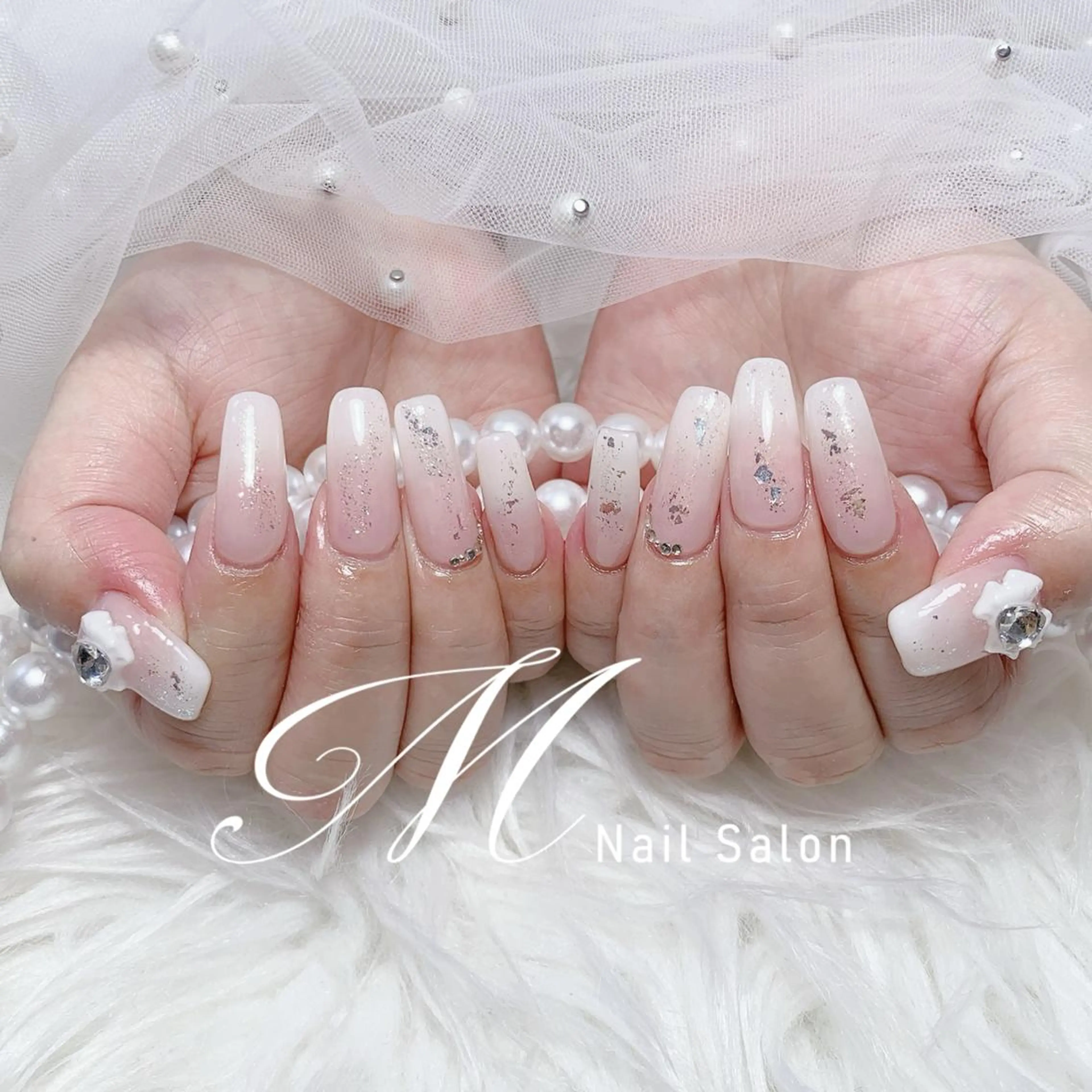 ネイル MNailパラ取扱店 🦋キャンペーン中✨のネイルデザイン