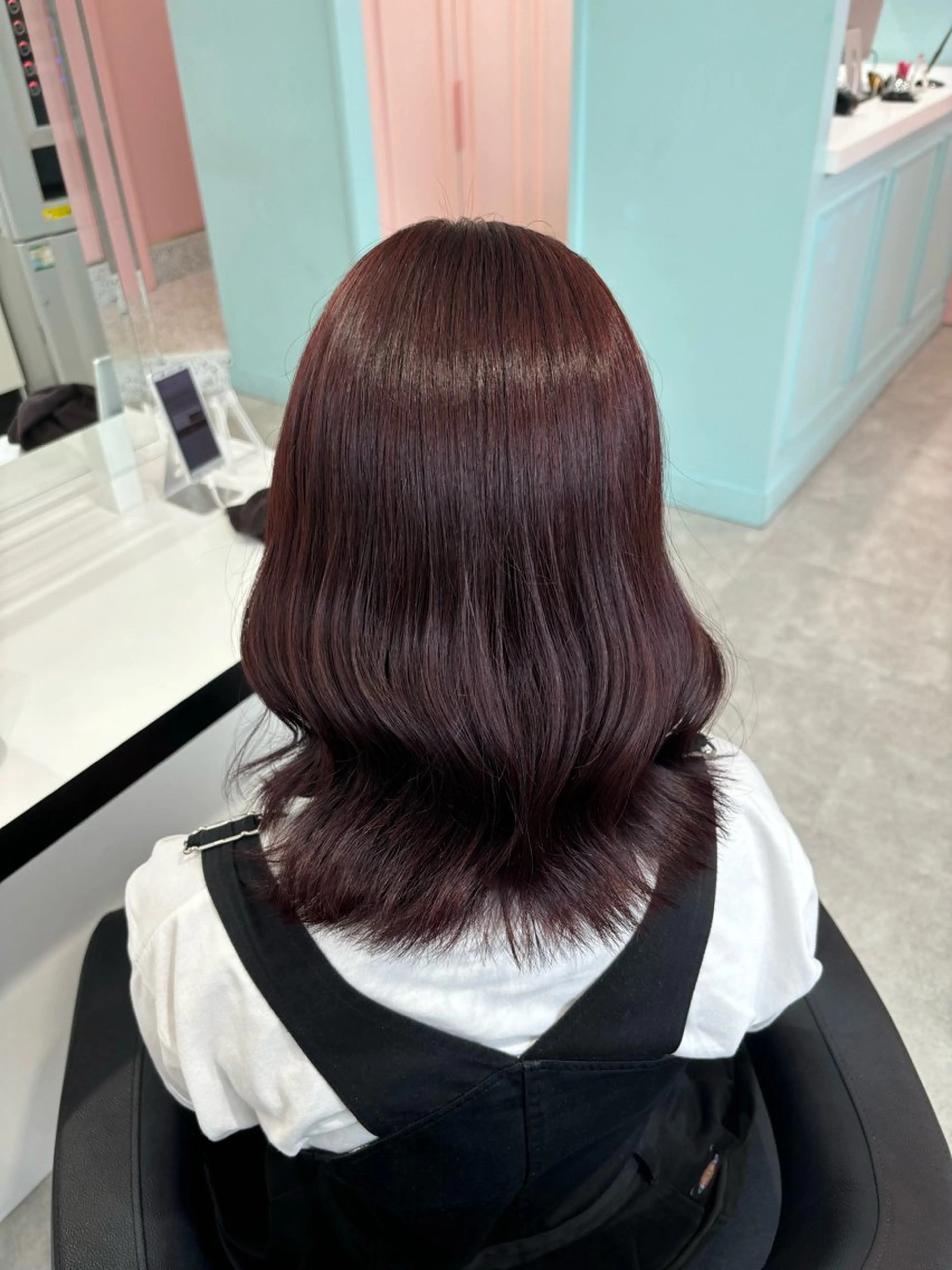 セミロング Wカラー/暖色/べ ージュりく©︎🐝のヘアスタイル