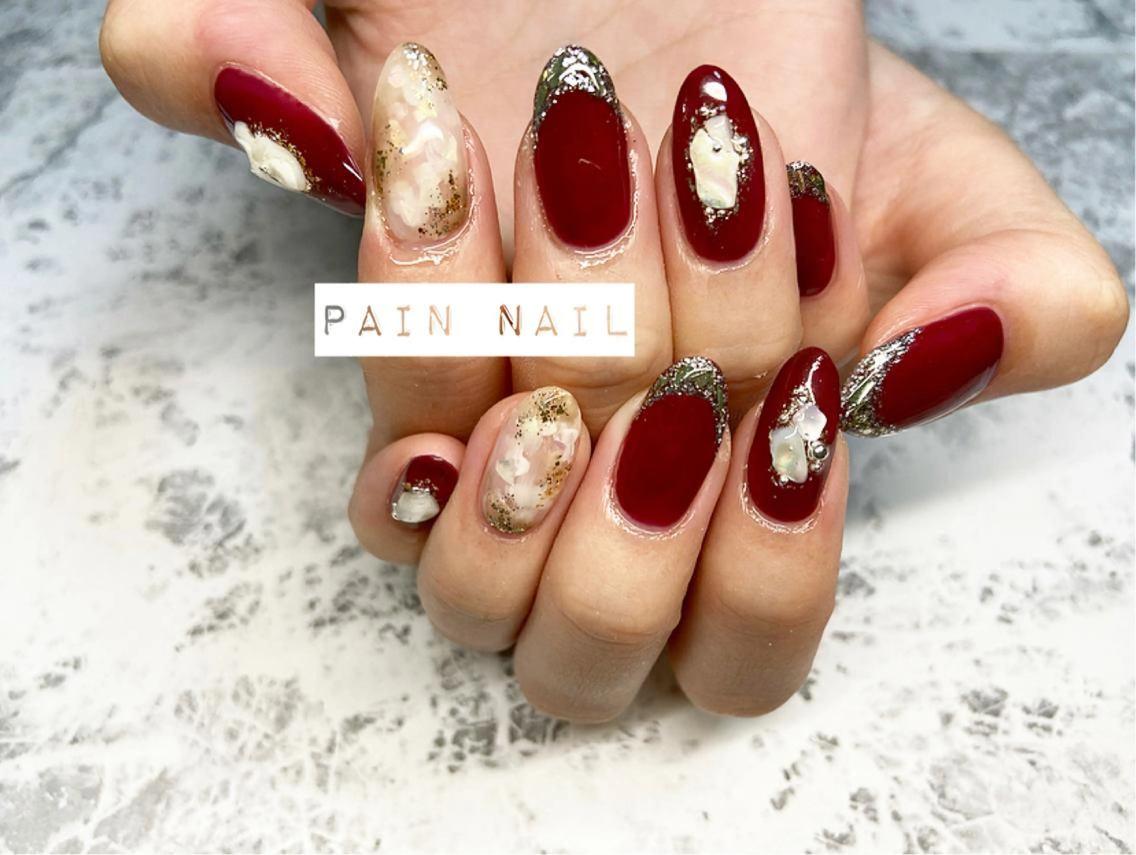 ネイル 持ち込み ハンドネイル P. nailのネイルデザイン
