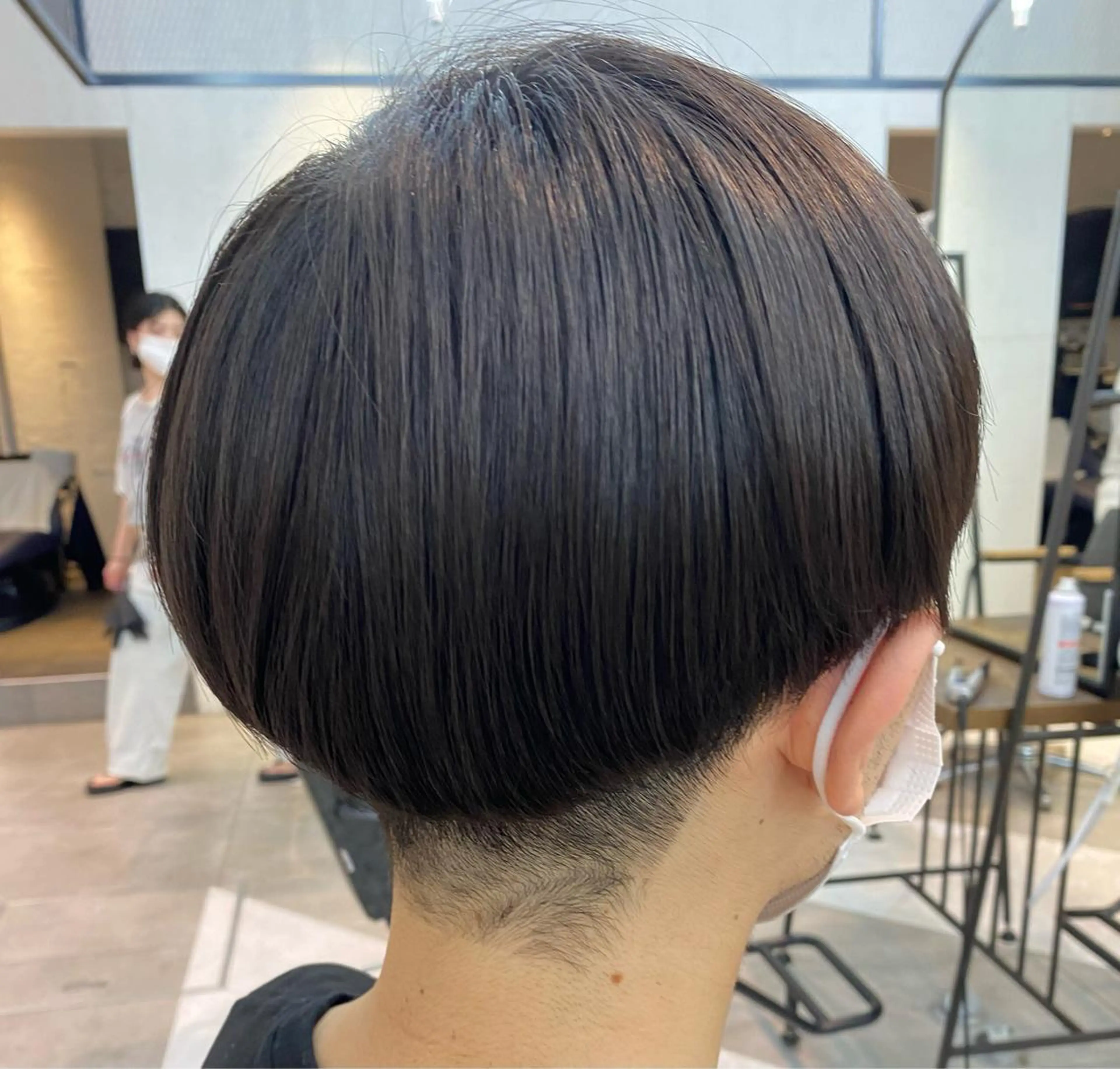 パーマ メンズ 酸性ストレート・ メンズ 三原 楊子のヘアスタイル