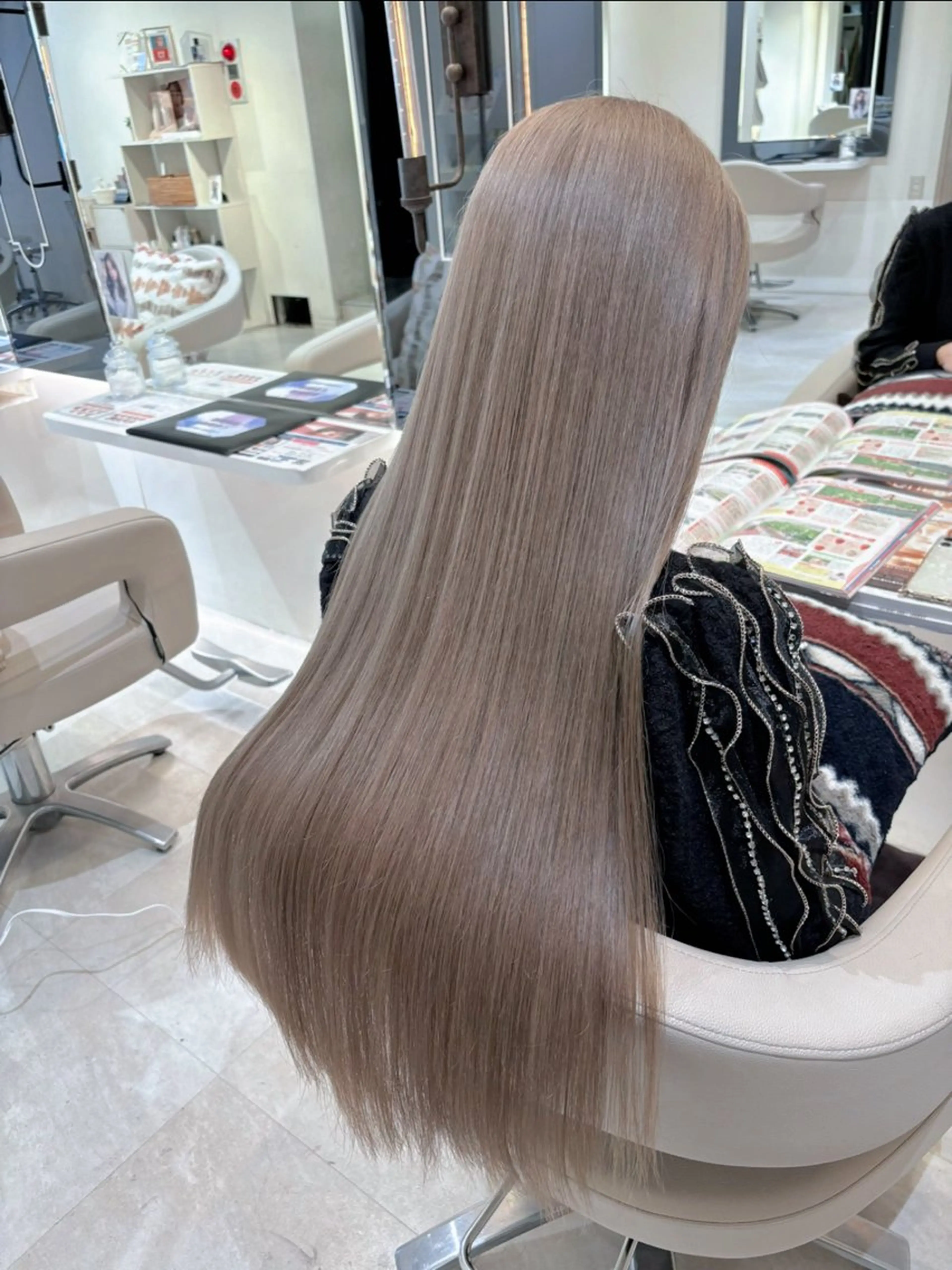 ロング カラー ☆ハイトーン口コミ◎ WiLL/京橋のヘアスタイル