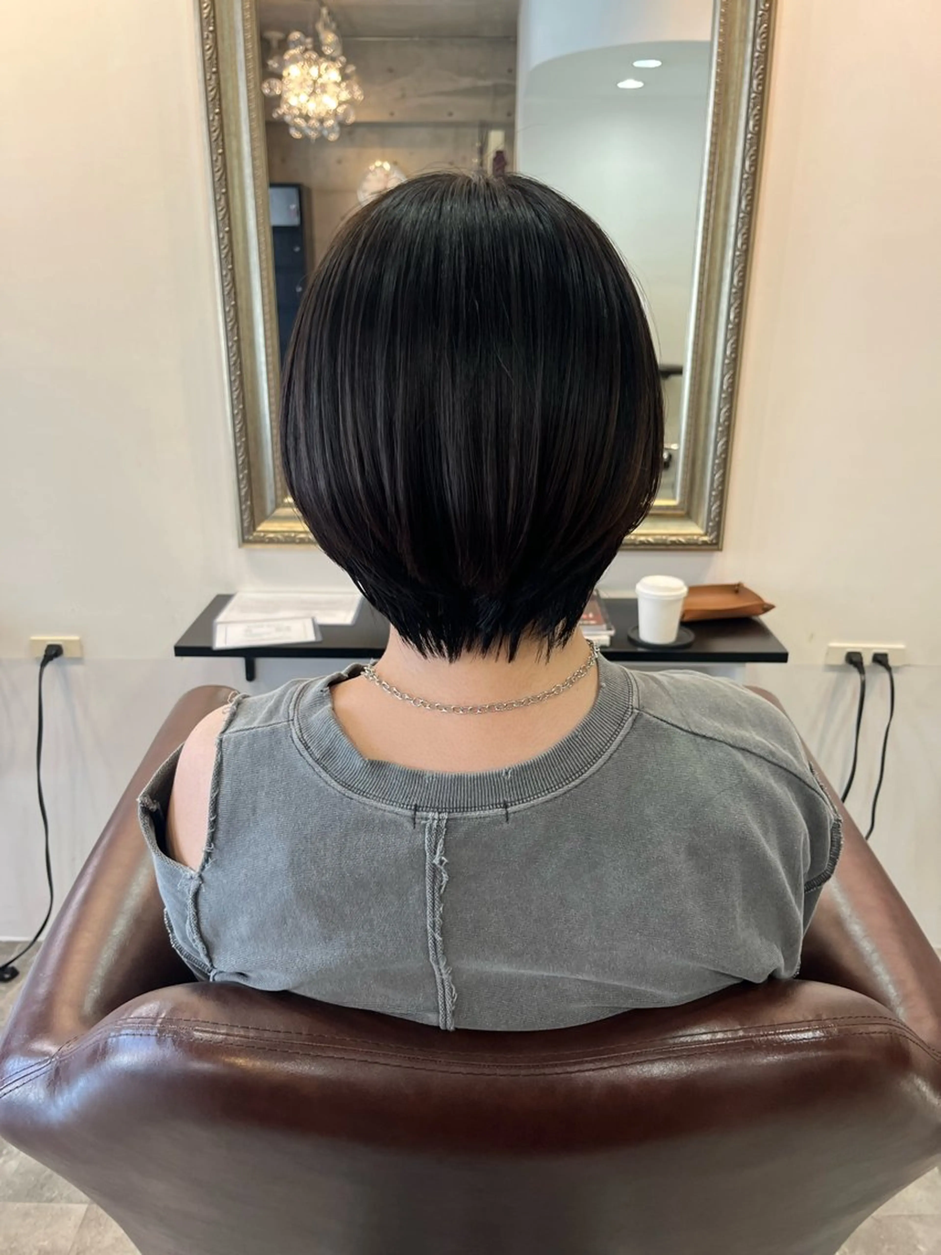 ショート 田川 華奈のヘアスタイル