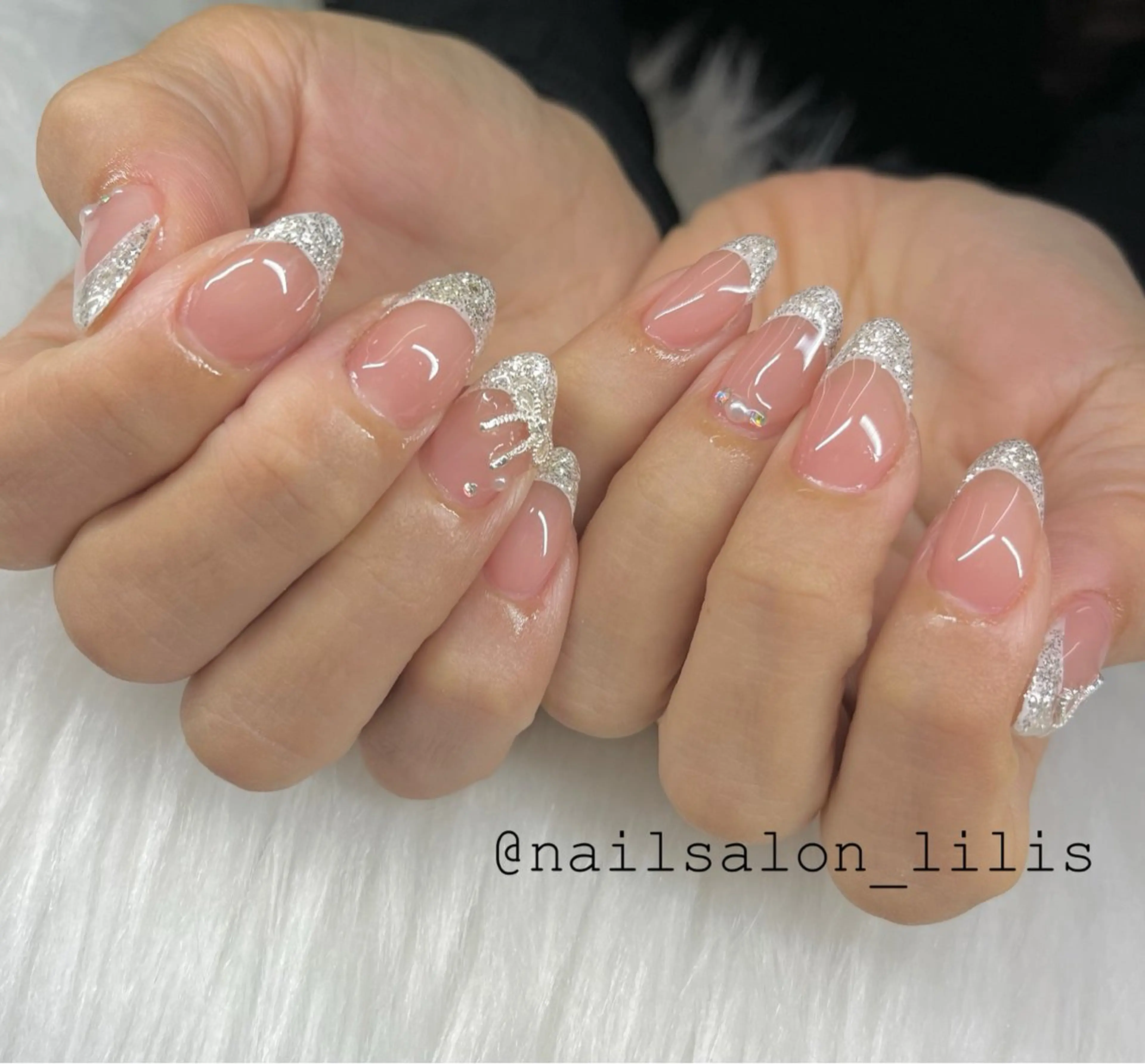 ネイル フレンチネイル ハンドネイル nailsalon lilis所属・nailsalon Lilisのネイルデザイン