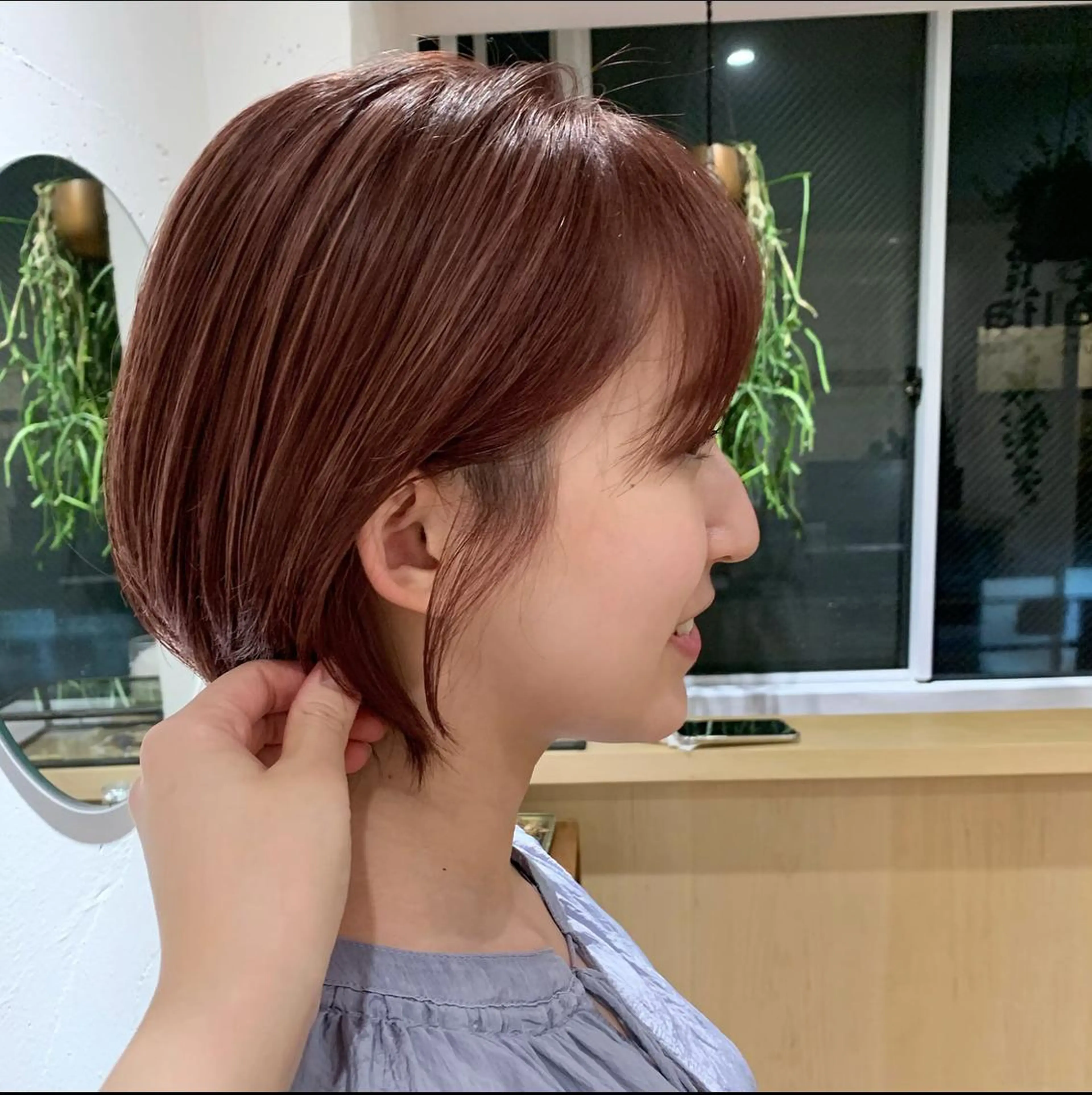 ショート カラー パーマ ヘアアレンジ メンズ ネイル マツエク・マツパ アイブロウ メンズハイライト ブラウンカラー ハイライトカラー ピンクカラー ピンクブラウン お洒落パーマ/ボブ ❄️Tomoka❄️のヘアスタイル