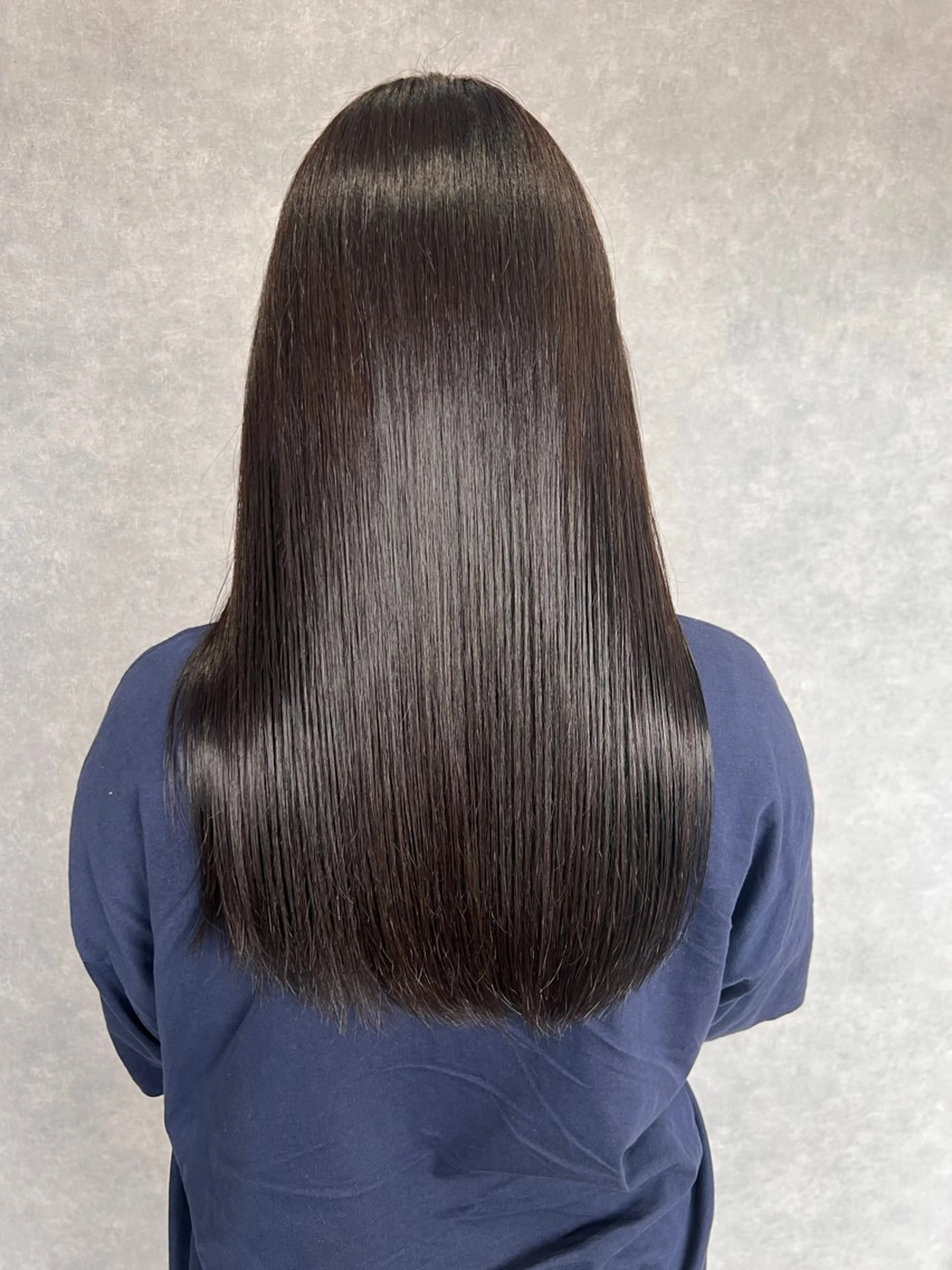 セミロング 縮毛矯正 hair salon coe所属・高橋 優実のヘアスタイル