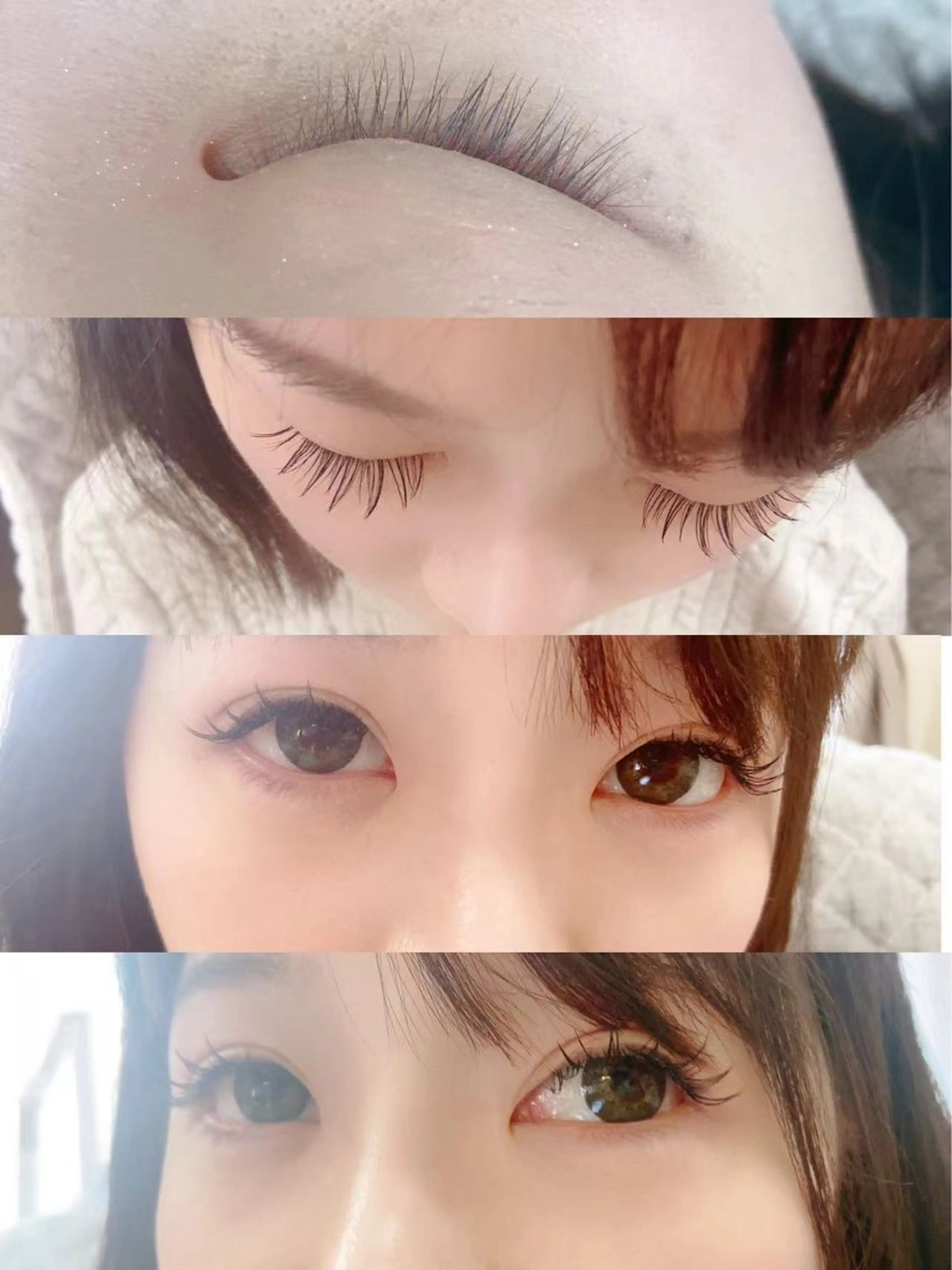 マツエク・マツパ EYE Bright eyelash(アイブライト)所属・静 かのマツエク・マツパデザイン