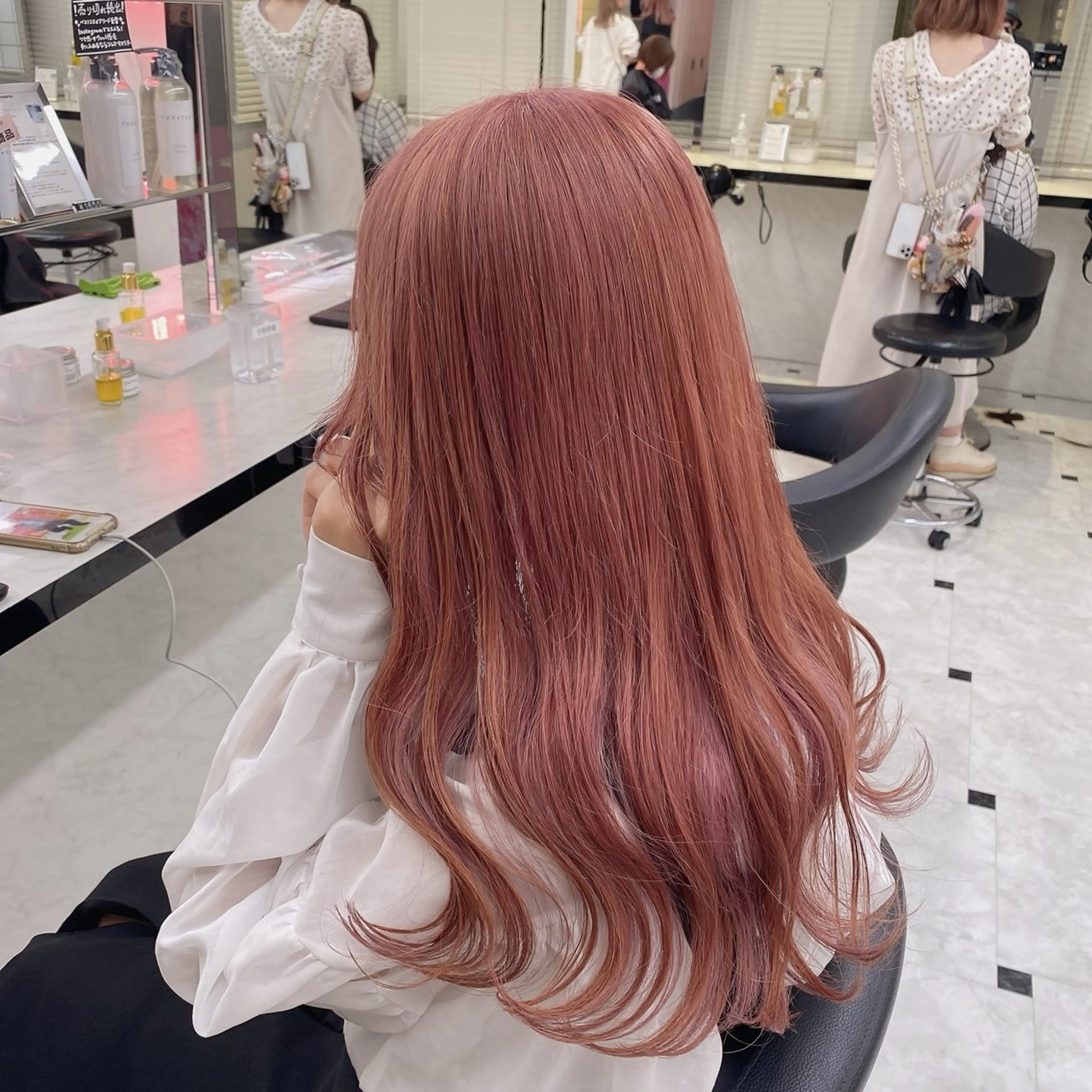 ミディアム カラー ヘアアレンジ ヘアカラー トリートメント ヘッドスパ ヘアセット 💕上野美容師☁ ブリーチ💖サワのヘアスタイル