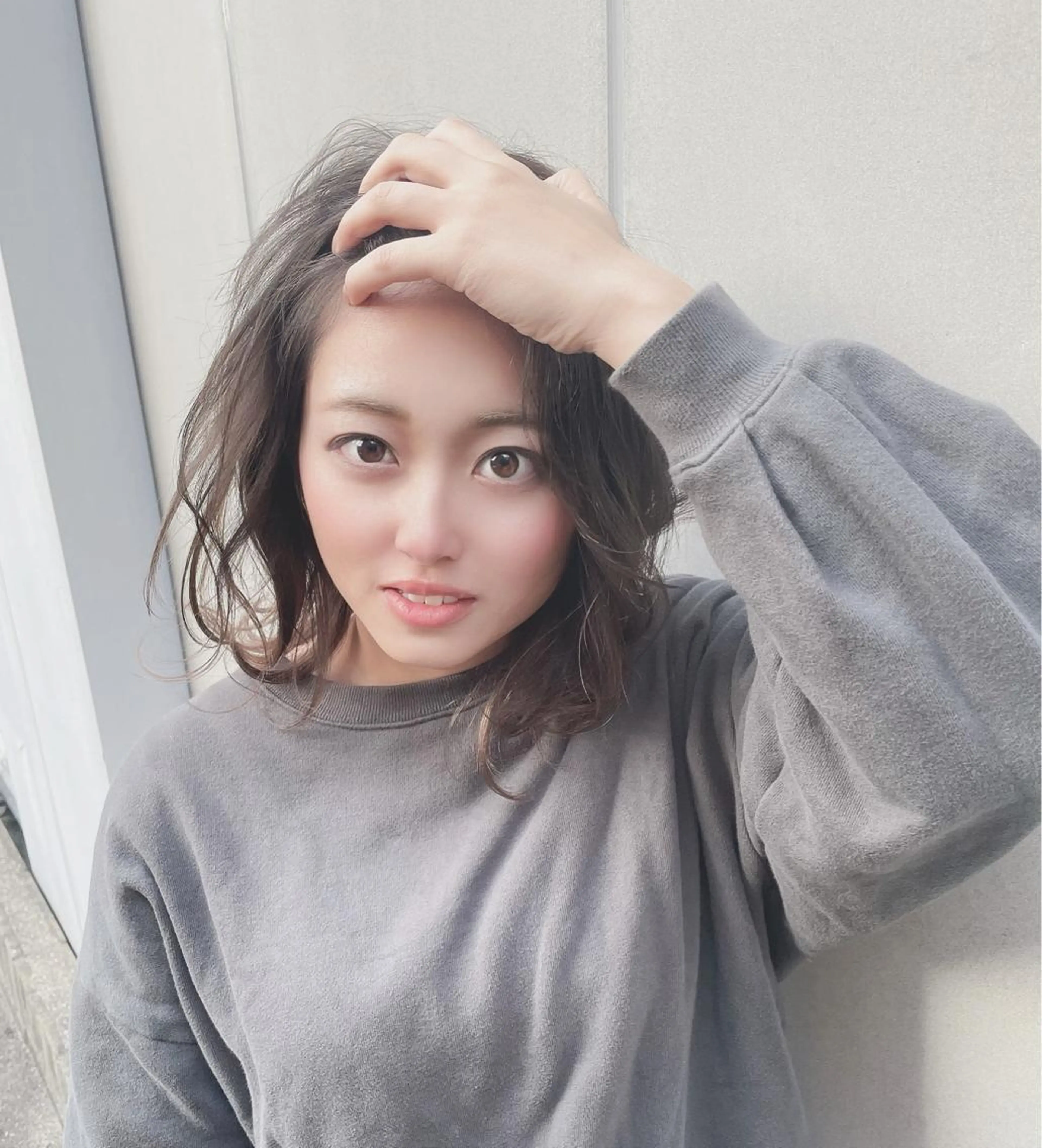 ミディアム カラー ヘアカラー トリートメント TOWA 野村　コウダイのヘアスタイル