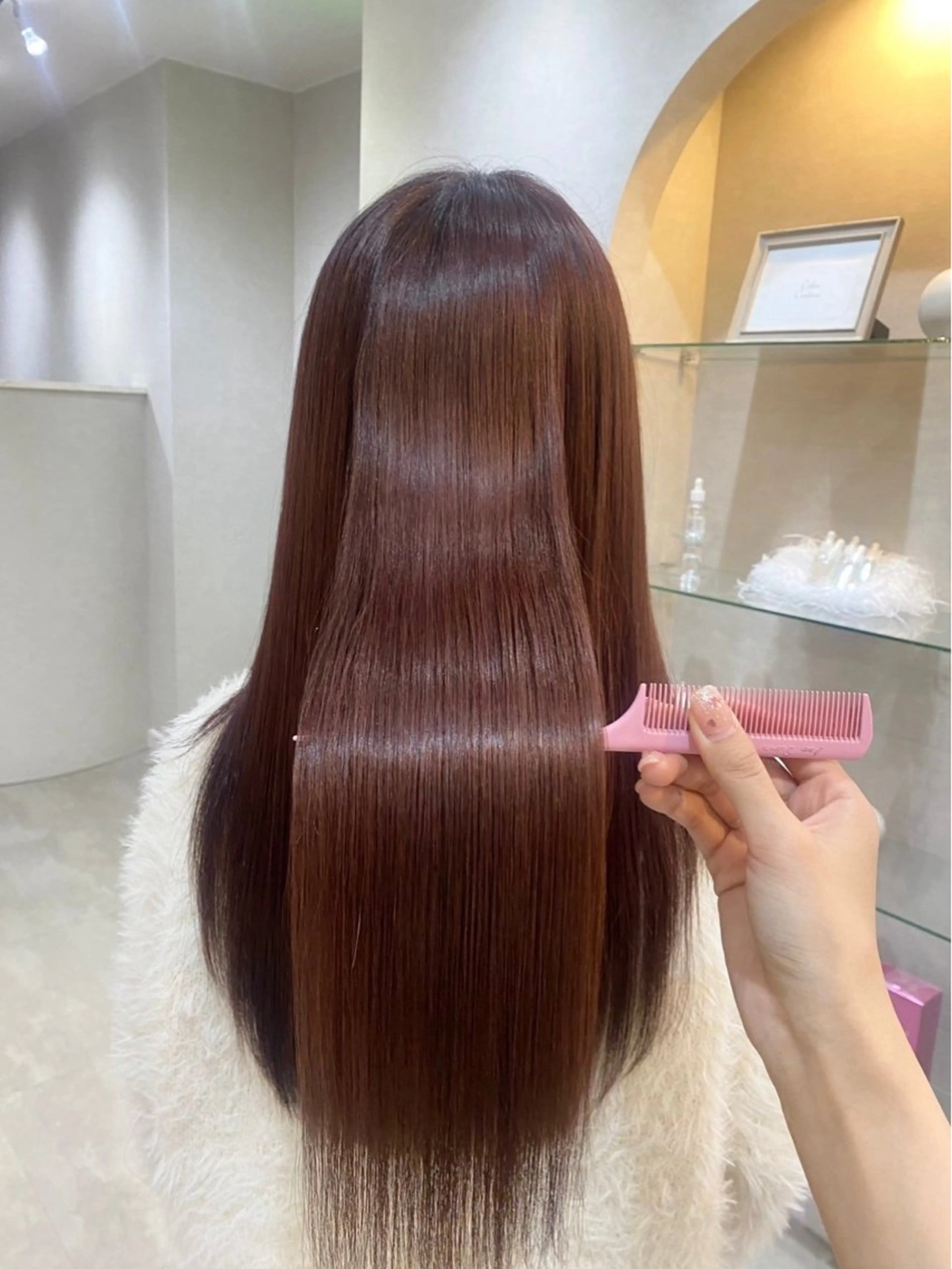 🌻縮毛矯正➕メンテナンスカット(1~2cm限定‼️)🌻の写真