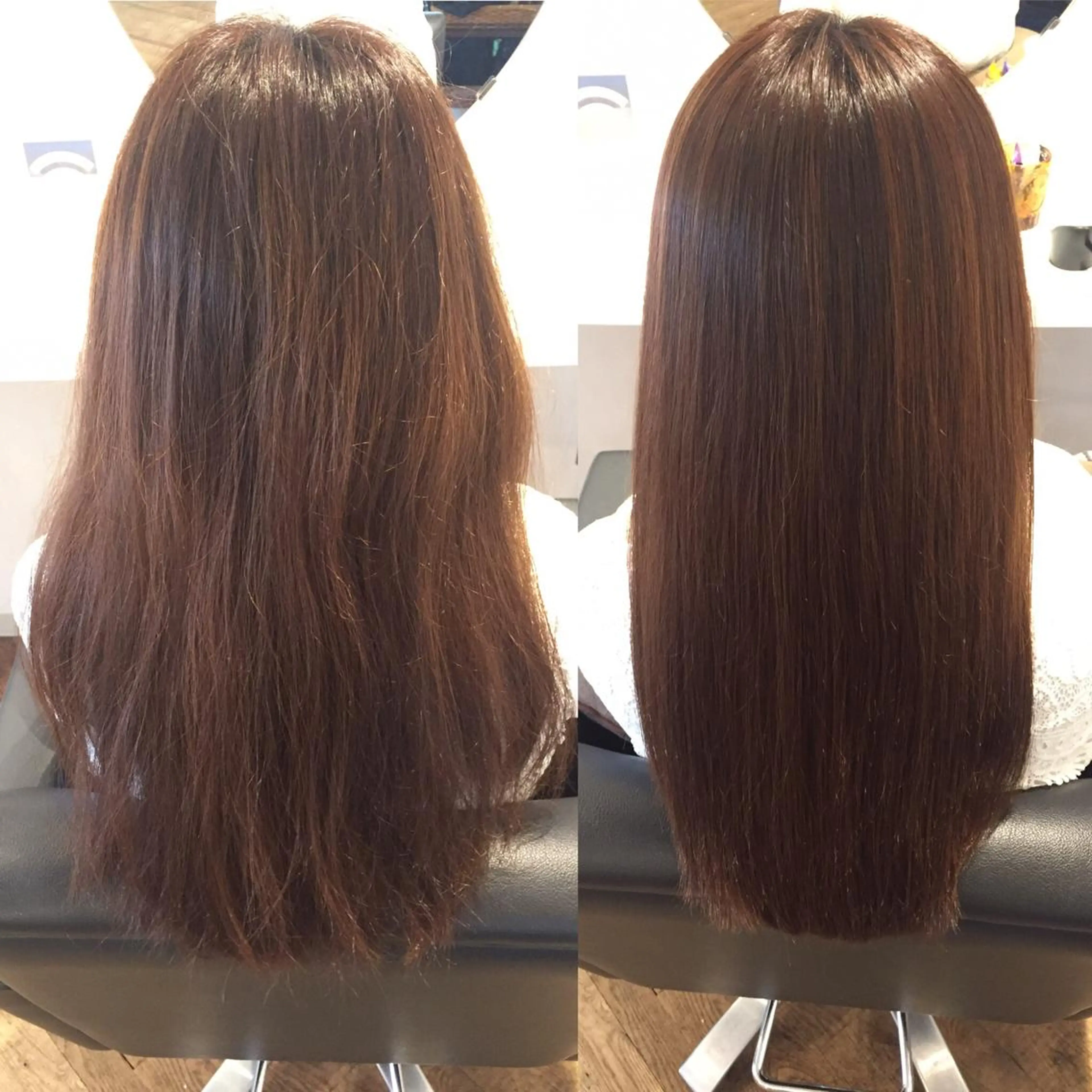 セミロング パーマ セミロングパーマ ストレートパーマ 代官山/恵比寿所属・髪質改善/縮毛矯正 専門 代官山/恵比寿のヘアスタイル