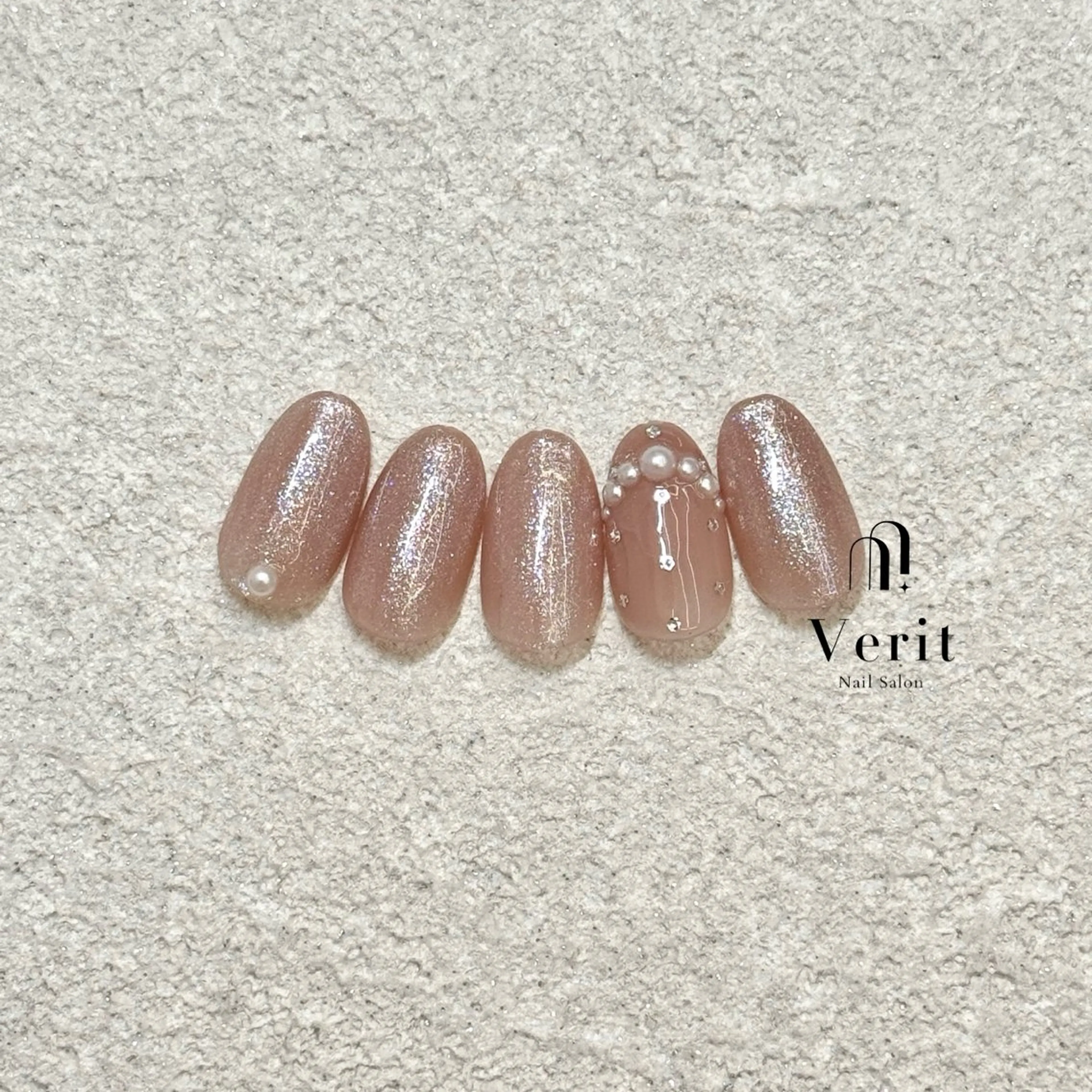 ネイル アートネイル シンプルネイル Kurumi (Verit大森店)のネイルデザイン