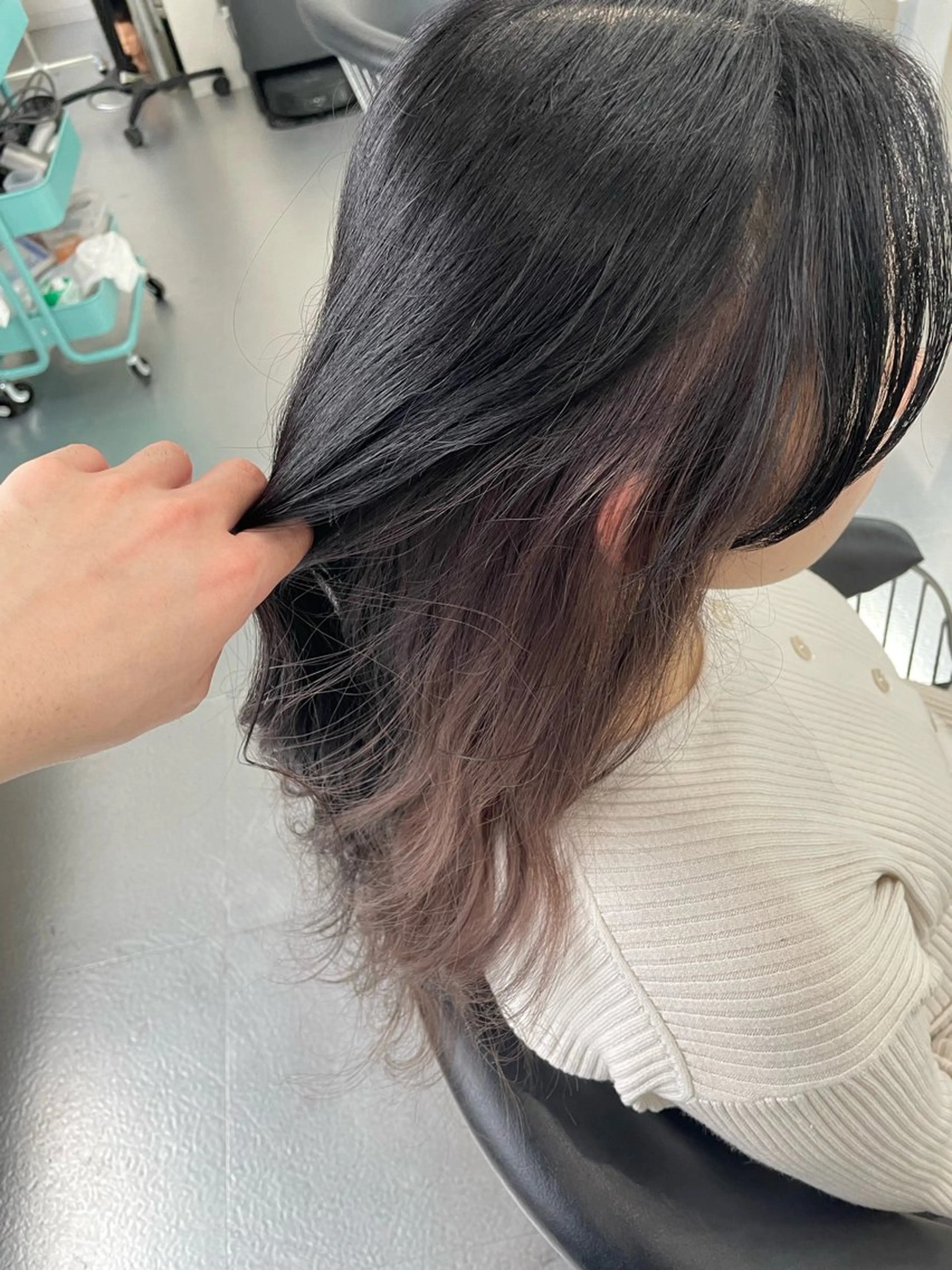 カラー 野崎 孝章のヘアスタイル