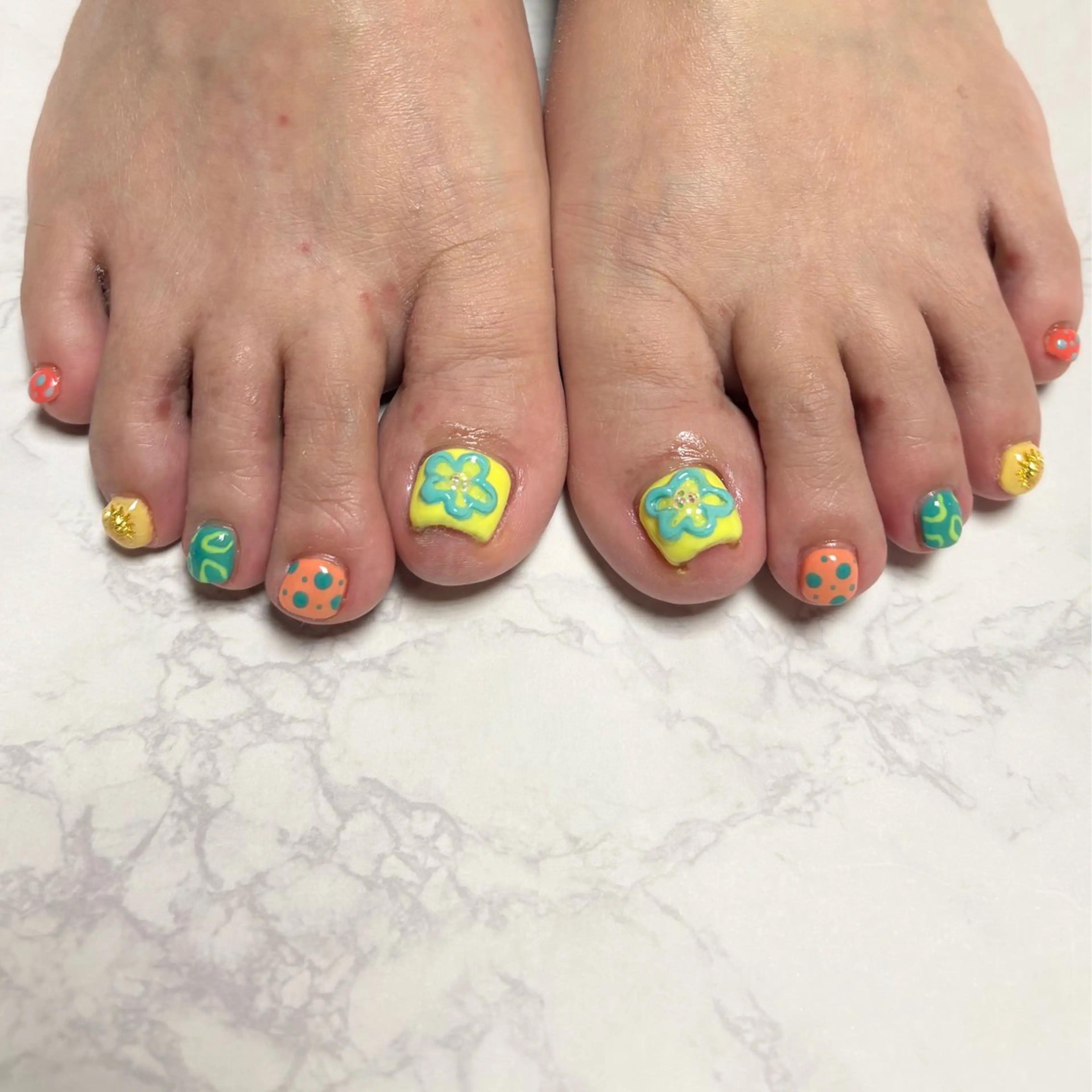 ネイル フットネイル FELICE ﾌｪﾘｰﾁｪのネイルデザイン