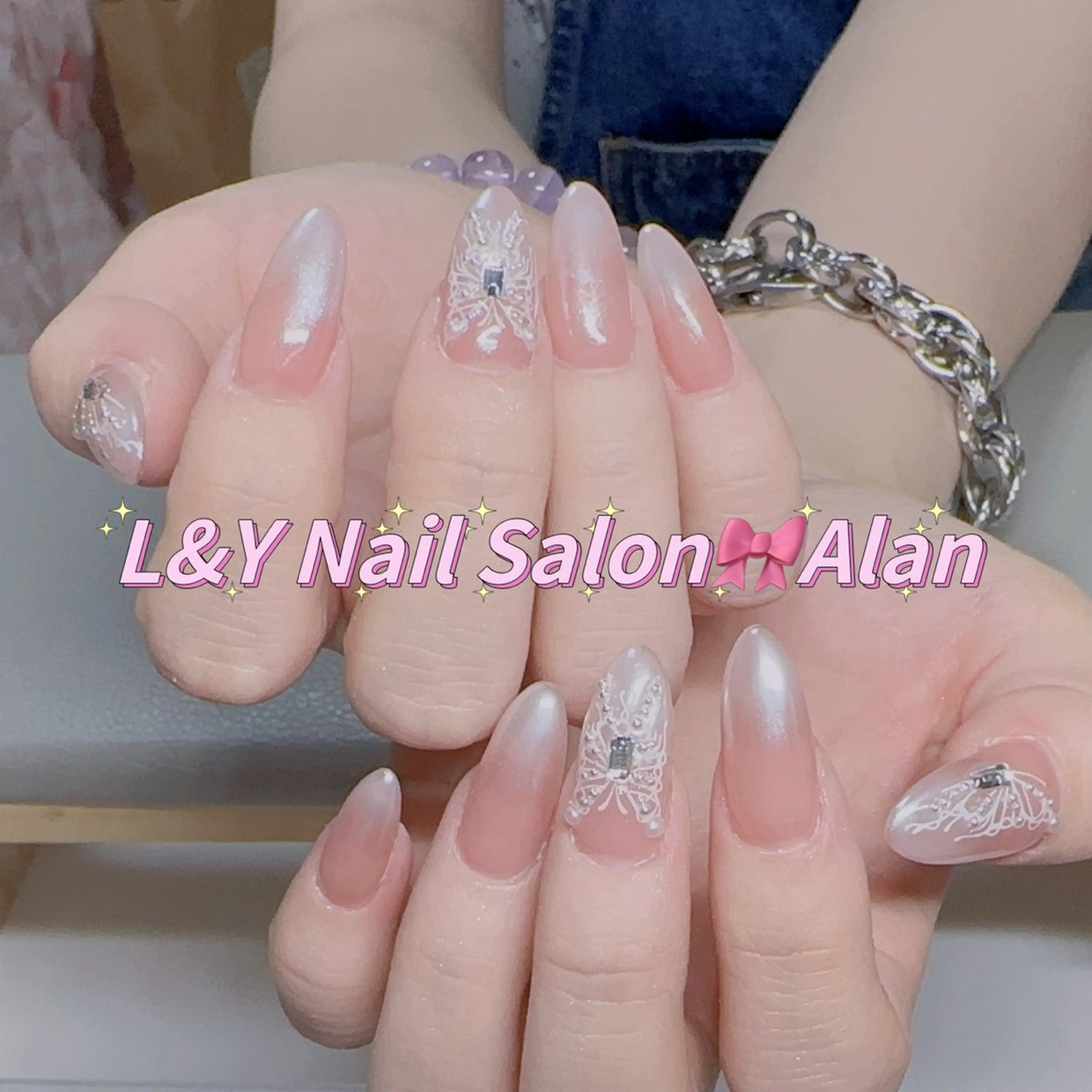 ネイル ハンドネイル ハンドケア L&Y Nail🎀 思雪のネイルデザイン