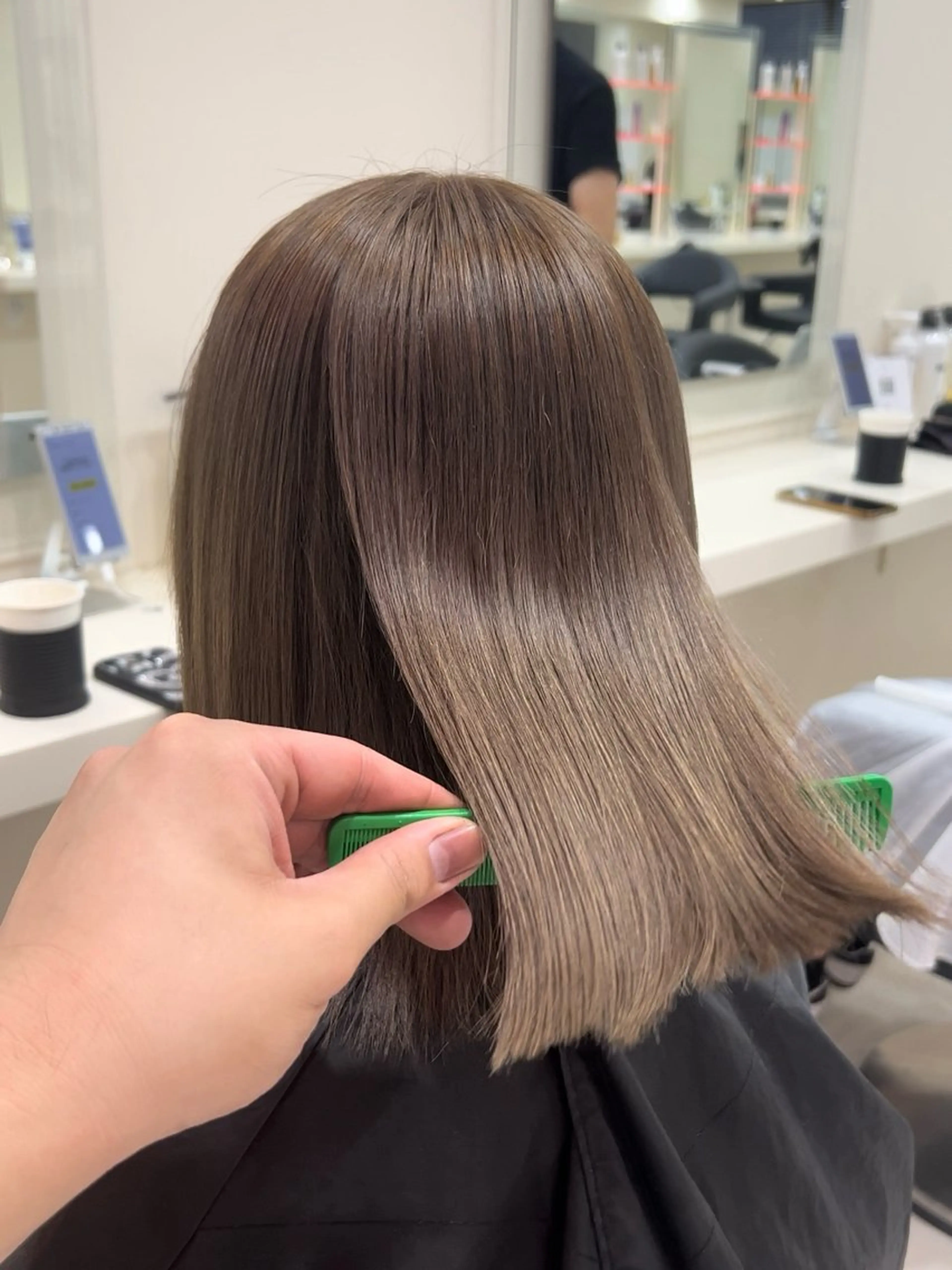 ミディアム ✨池袋で1番キレイな ボブ✂️ケンボーのヘアスタイル