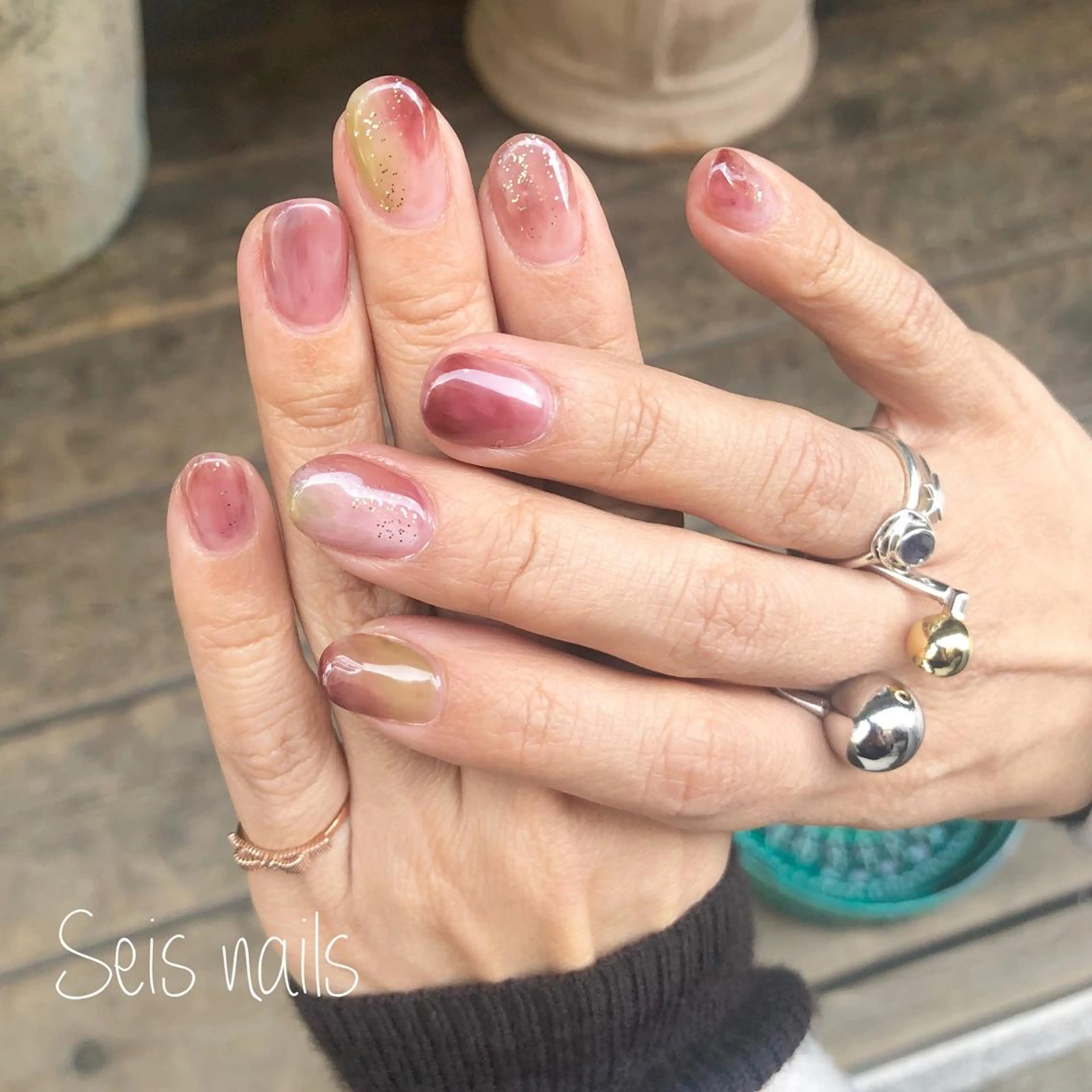 ネイル ハンドネイル Seis Shihoのネイルデザイン