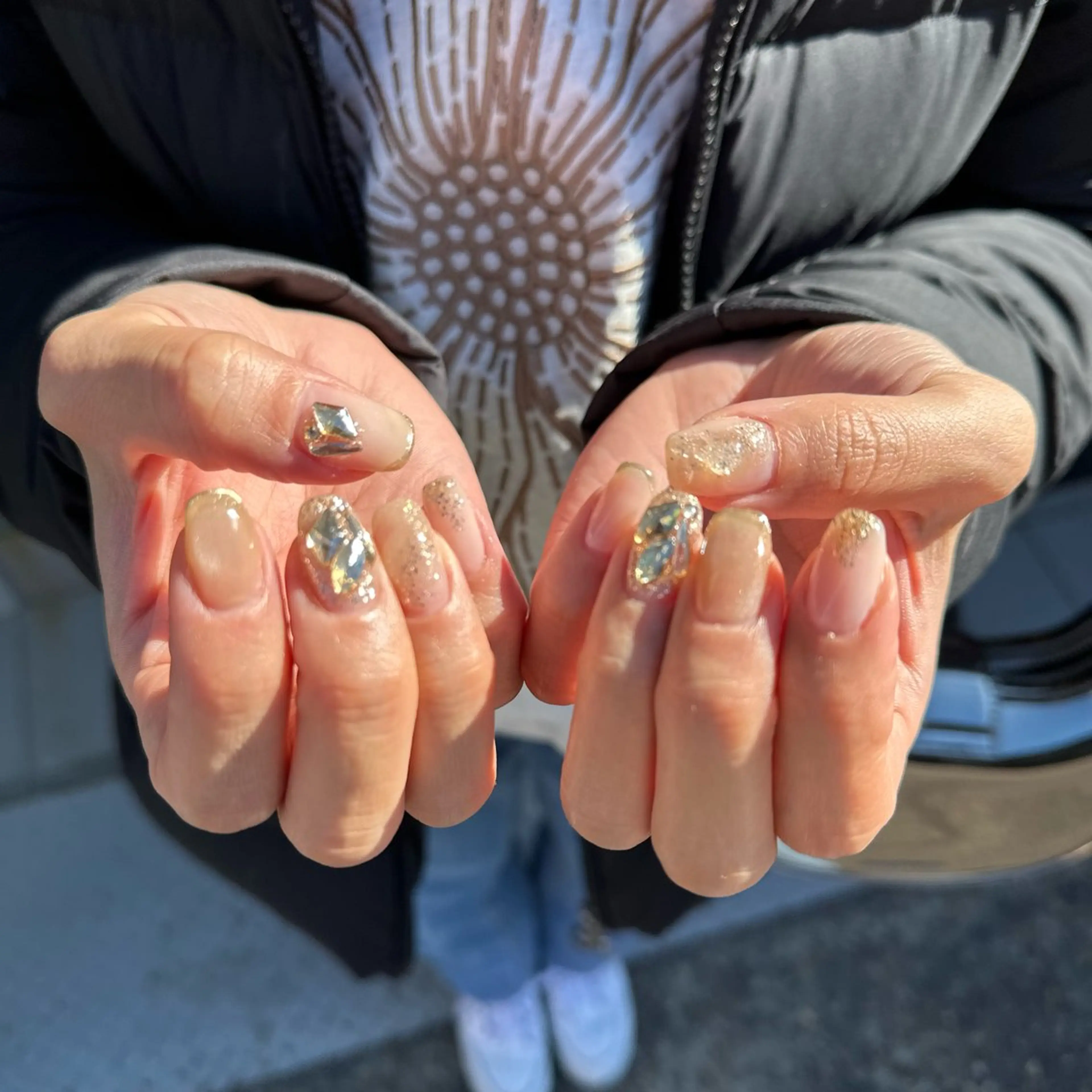 ネイル 持ち込み ハンドネイル addition スタッフ　Maikoのネイルデザイン