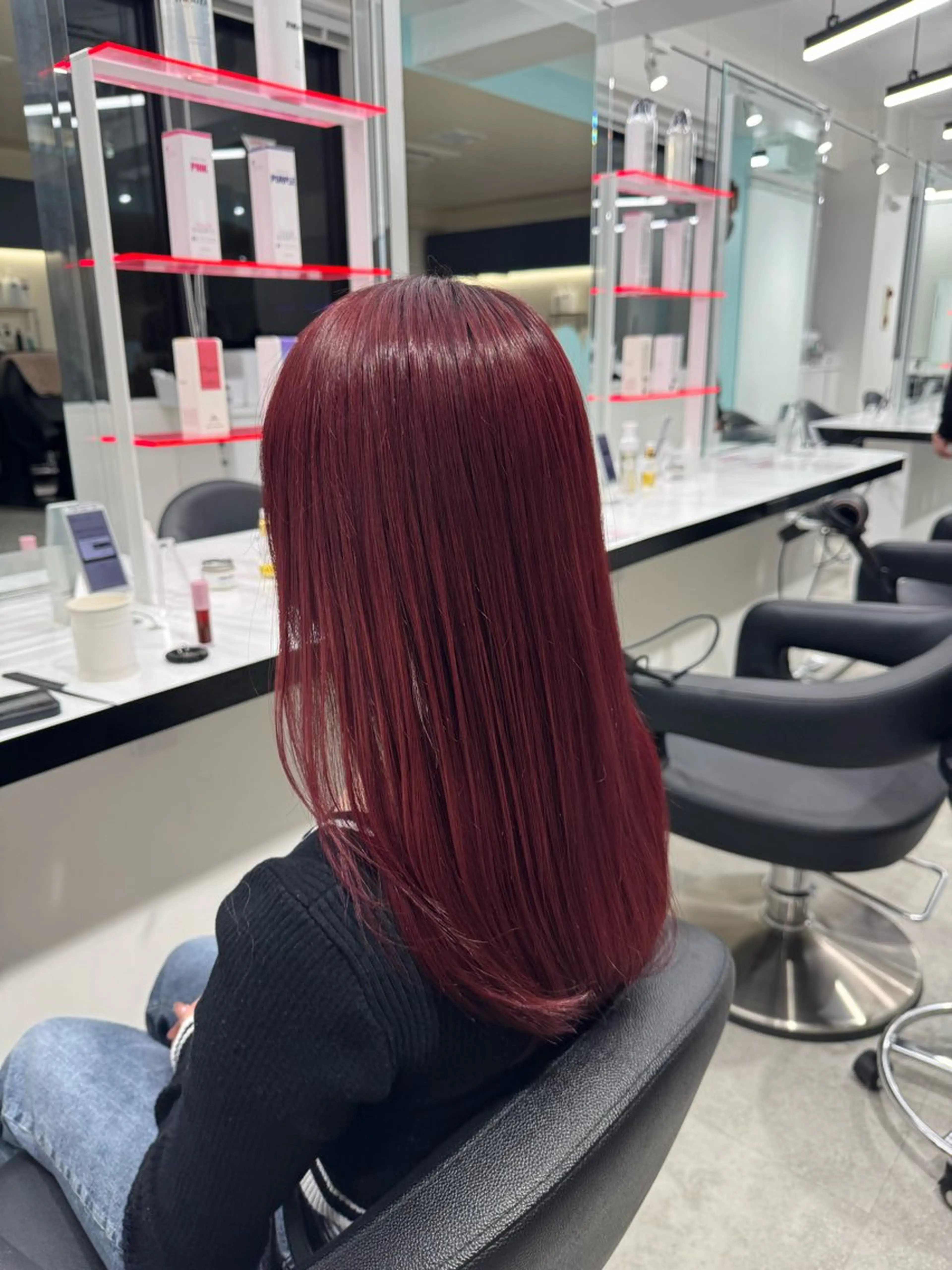 セミロング ヘアカラー トリートメント ⛄️レイヤー⛄透明感 ⛄️kyotaroのヘアスタイル