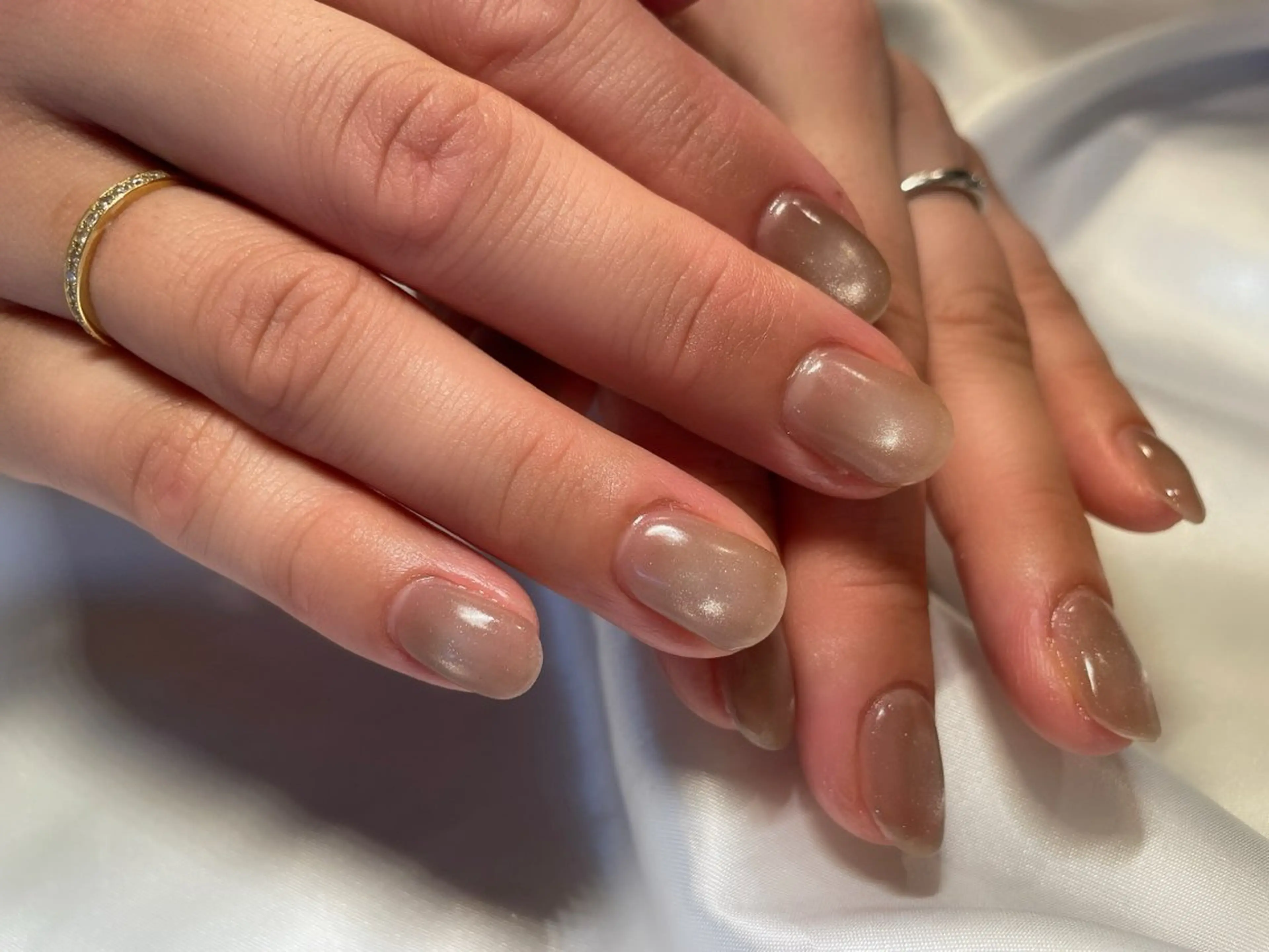 ネイル マグネットネイル マグネットワンカラー ワンカラーネイル ハンドネイル ROPE nail ロペネイルのネイルデザイン