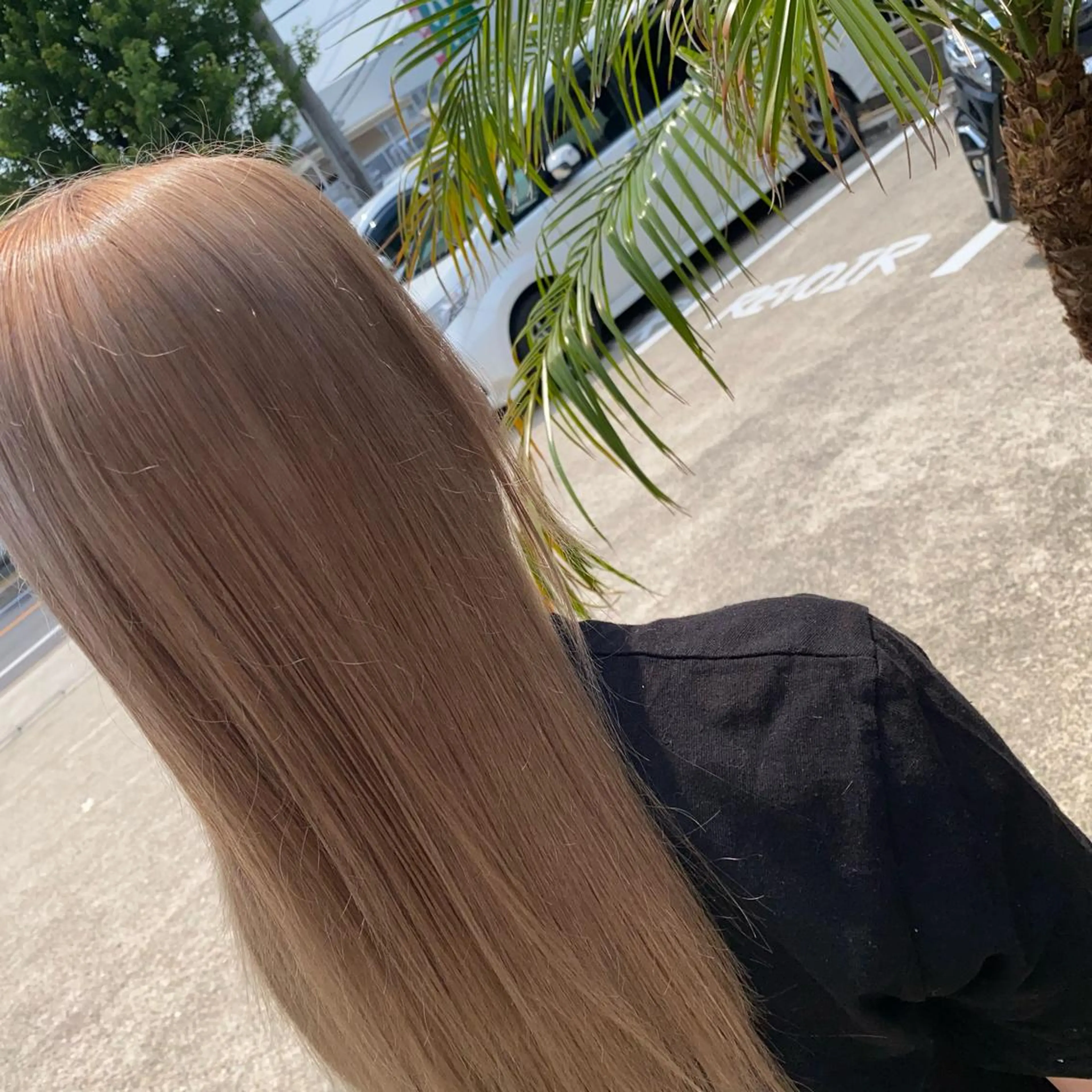 ロング カラー RIRŪA所属・プルシールエクステ ちゃきのヘアスタイル