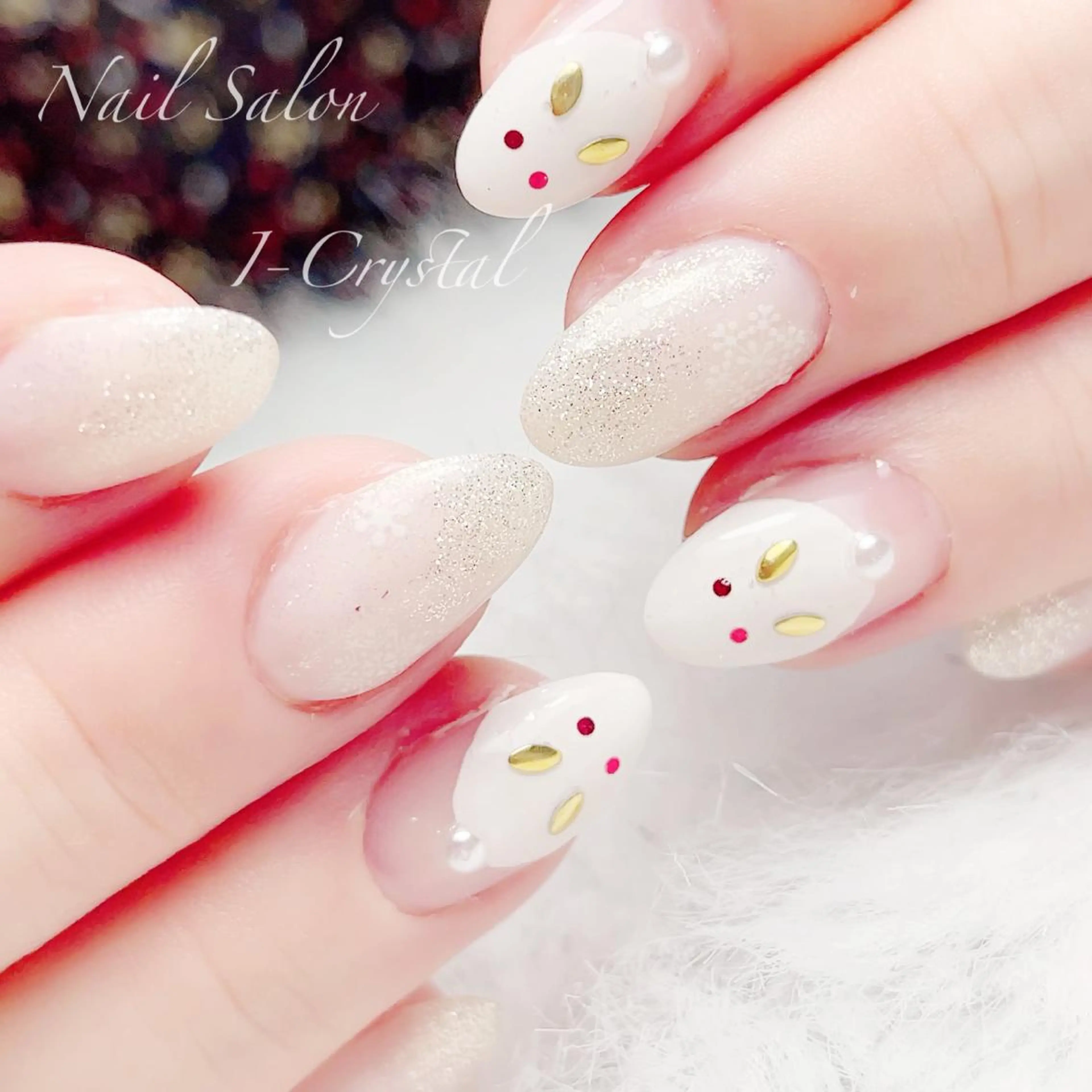 ネイル 持ち込み NailSalon  I-Crystal所属・中村 郁美のネイルデザイン
