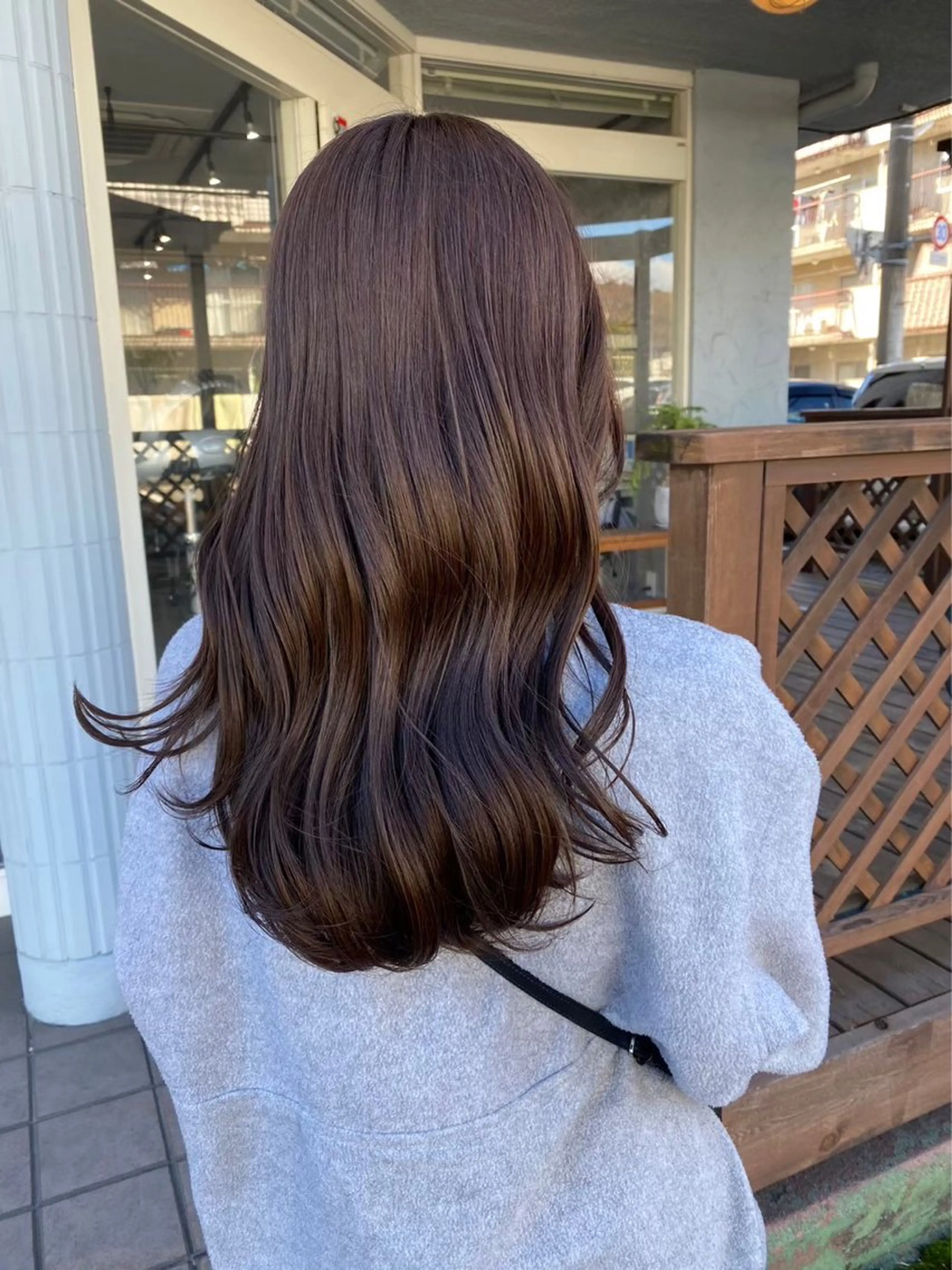 ロング カラー ピンクカラー LS HAIR所属・石井 大空のヘアスタイル