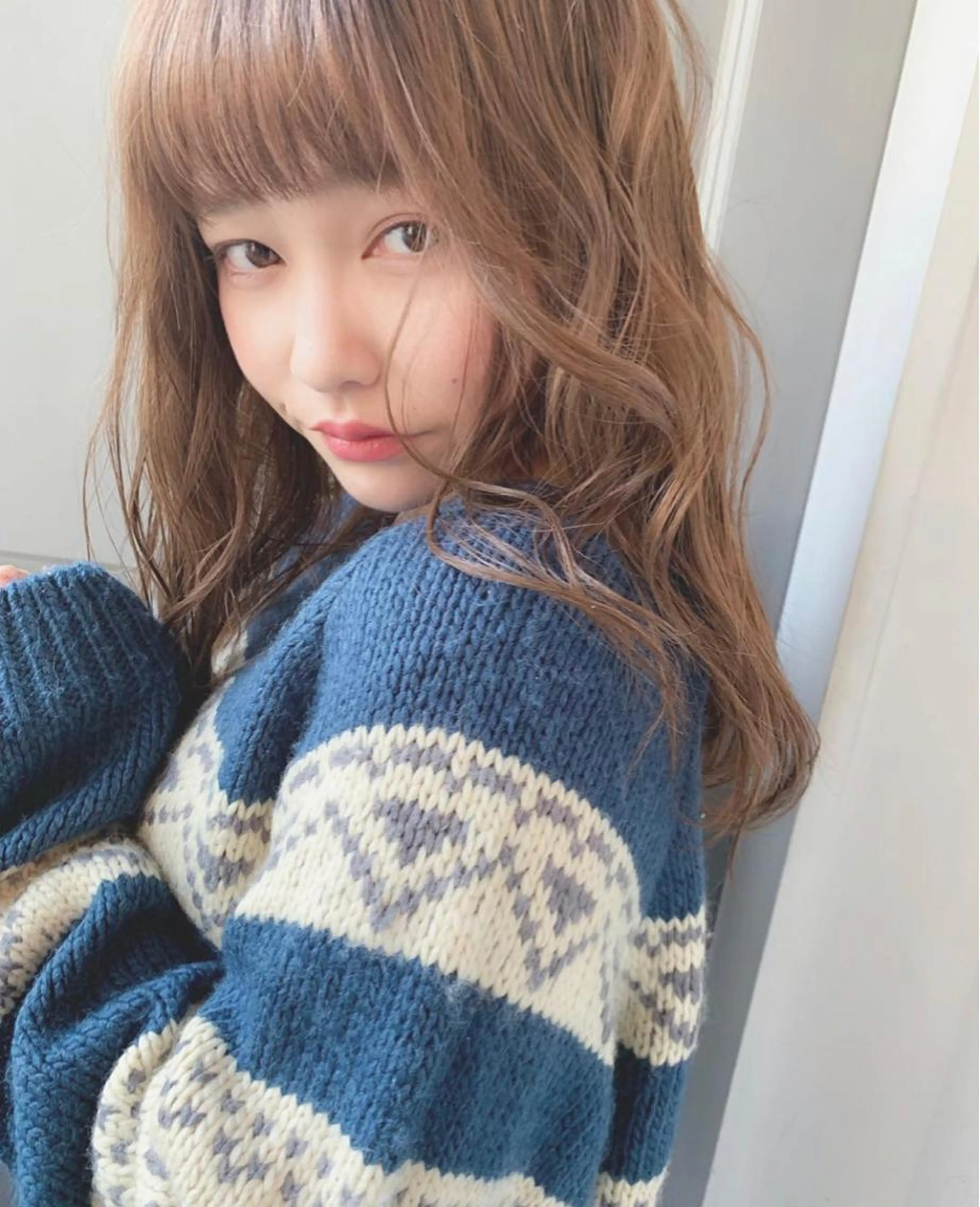 限定クーポン✨ダメージ90％カット👌ブリーチなしのケアWカラー🎨(⚠️土日祝日は+¥1000)の写真