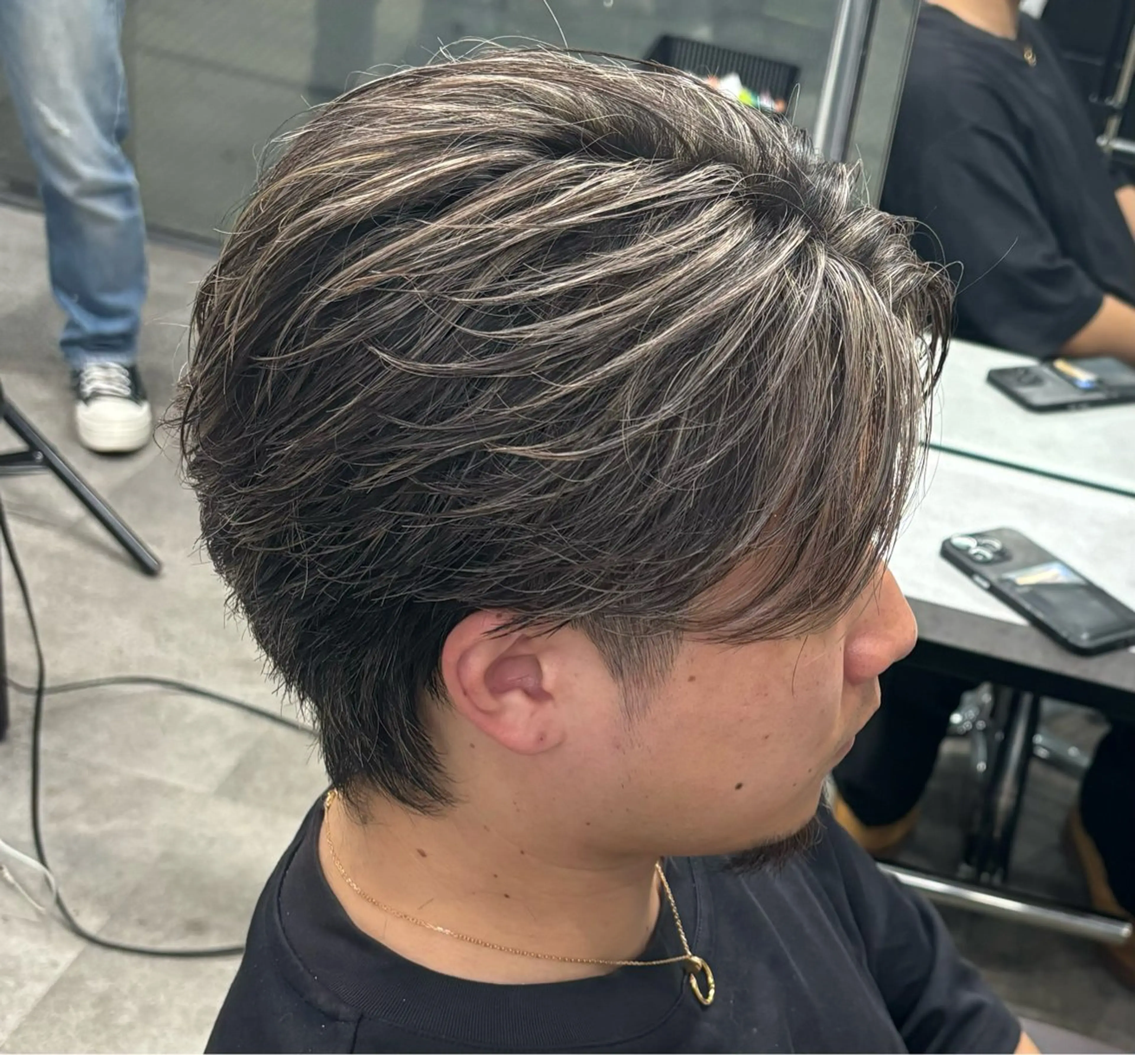 ショート カラー メンズ era2d所属・マコト/心斎橋 メンズ専門店のヘアスタイル