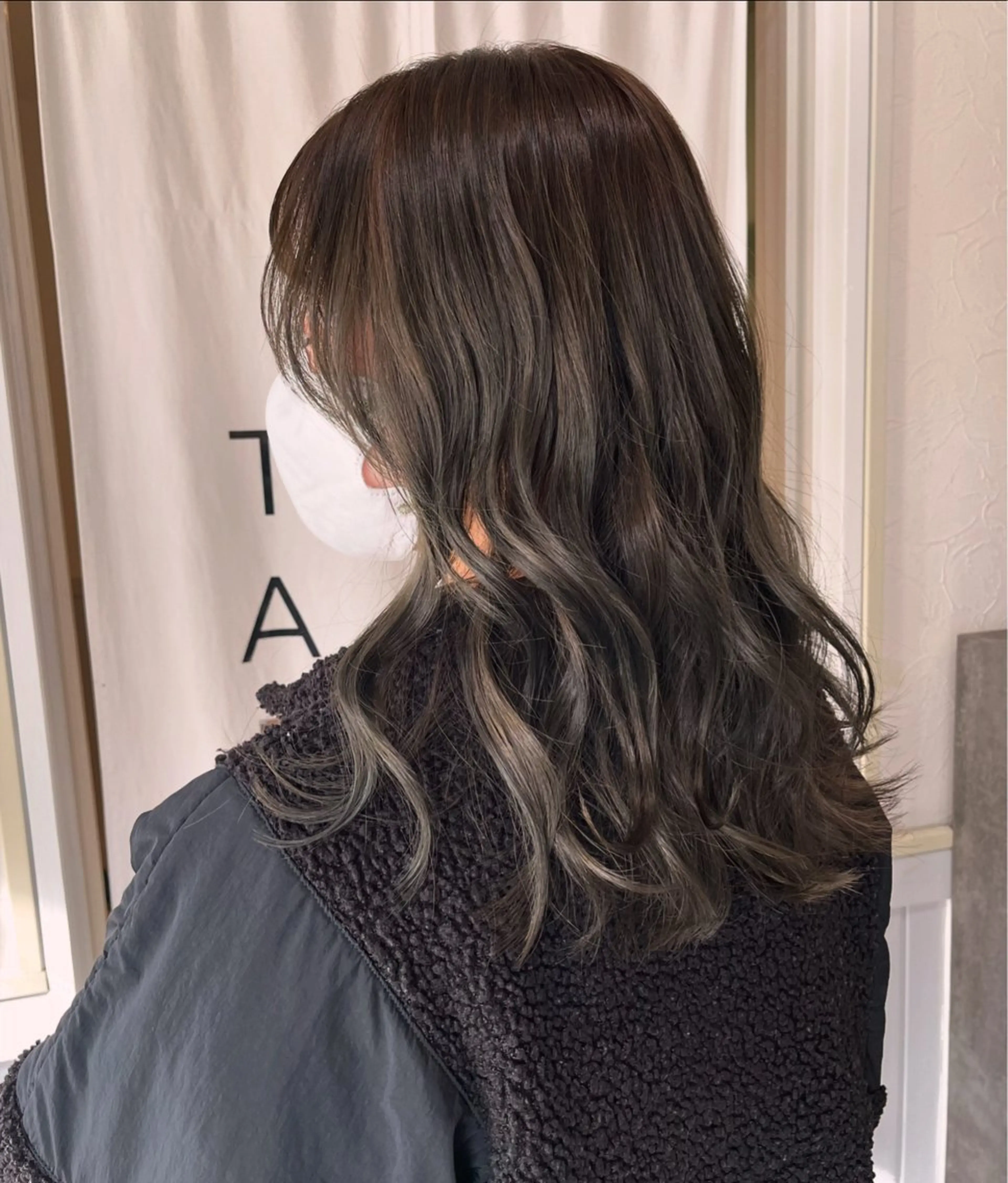 セミロング カット ヘアカラー トリートメント 金沢市/美容師/ 岡島由希美のマツエク・マツパデザイン