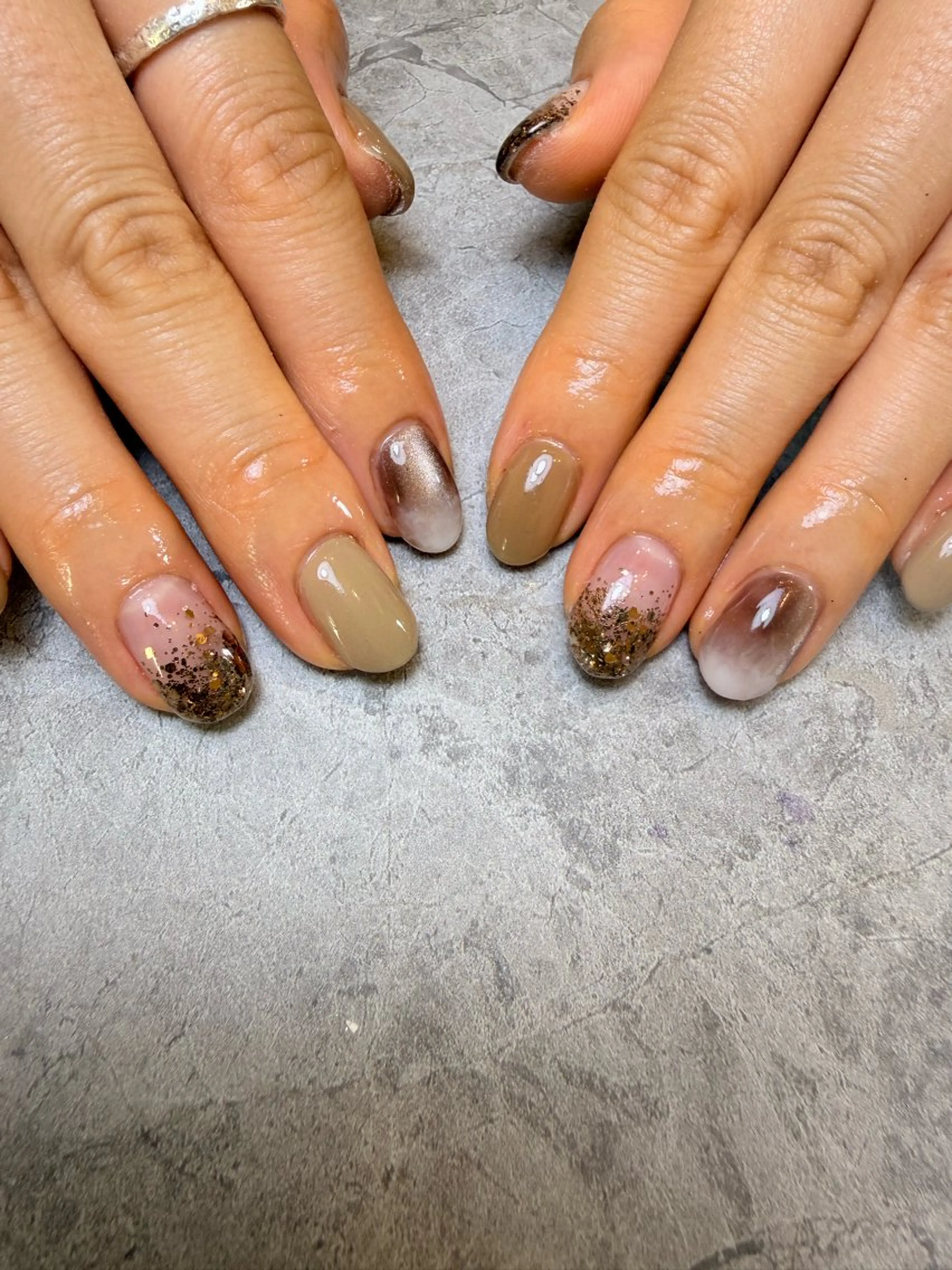 ネイル ハンドネイル nailsalonAxia所属・。*✧⛓️ mayu⛓️✧︎*。のネイルデザイン