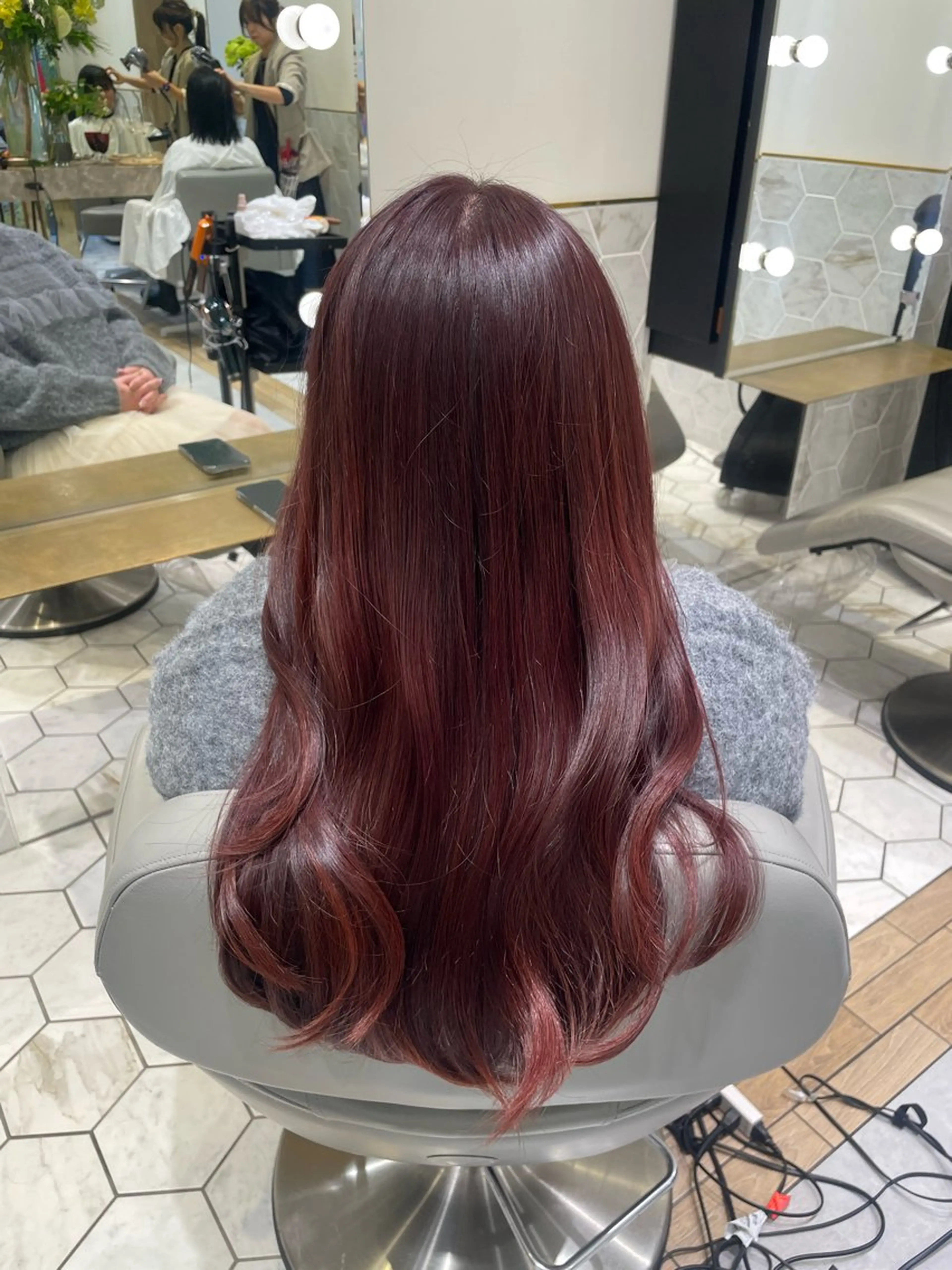 カラー ヘアカラー 透明感 カラー/RICOのヘアスタイル