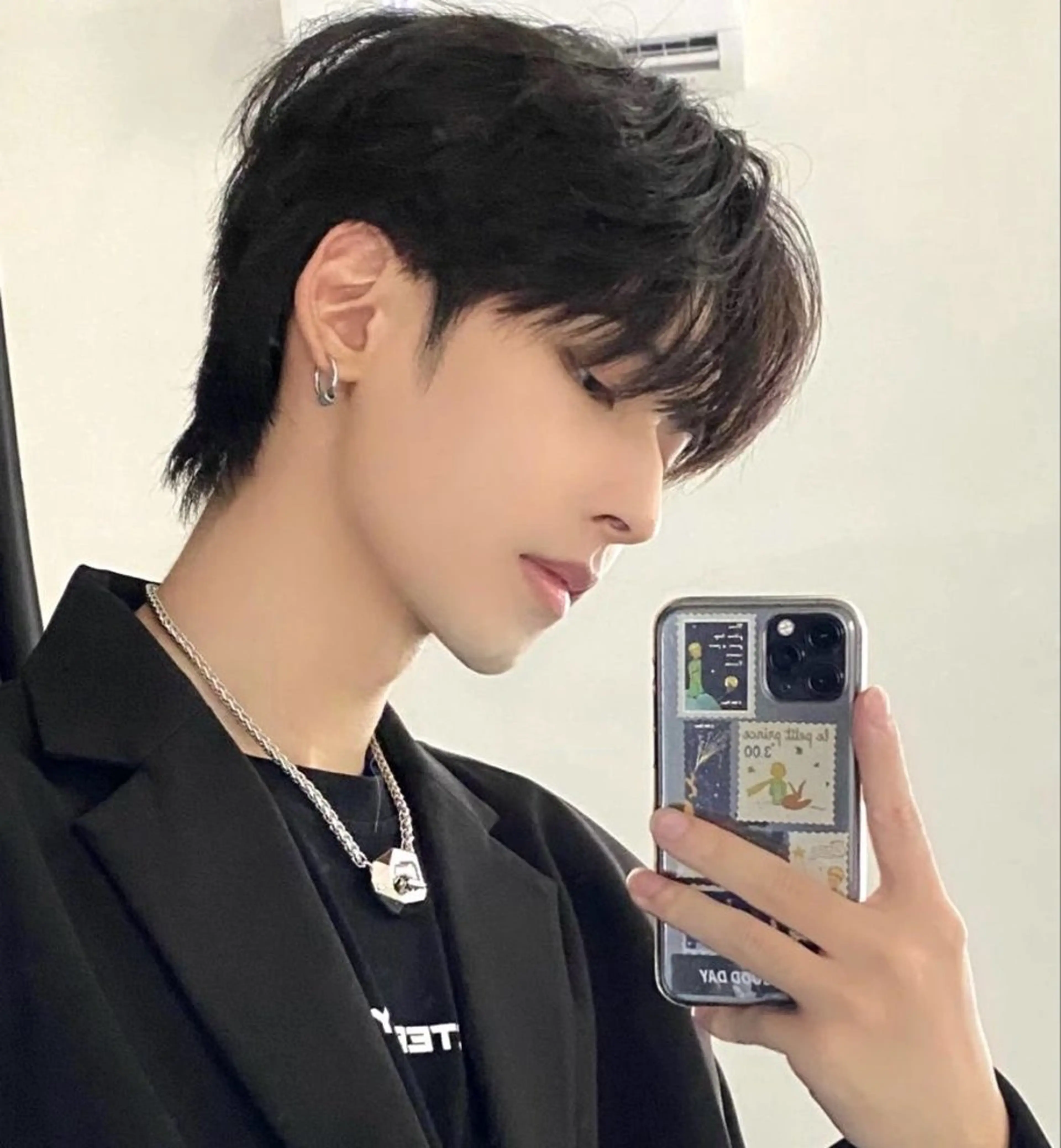 メンズ ダウンパーマ メンズパーマ MEN'S HAIR SENSE BLUE渋谷宇田川交番前所属・モモ 渋谷メンズ特化美容師のヘアスタイル