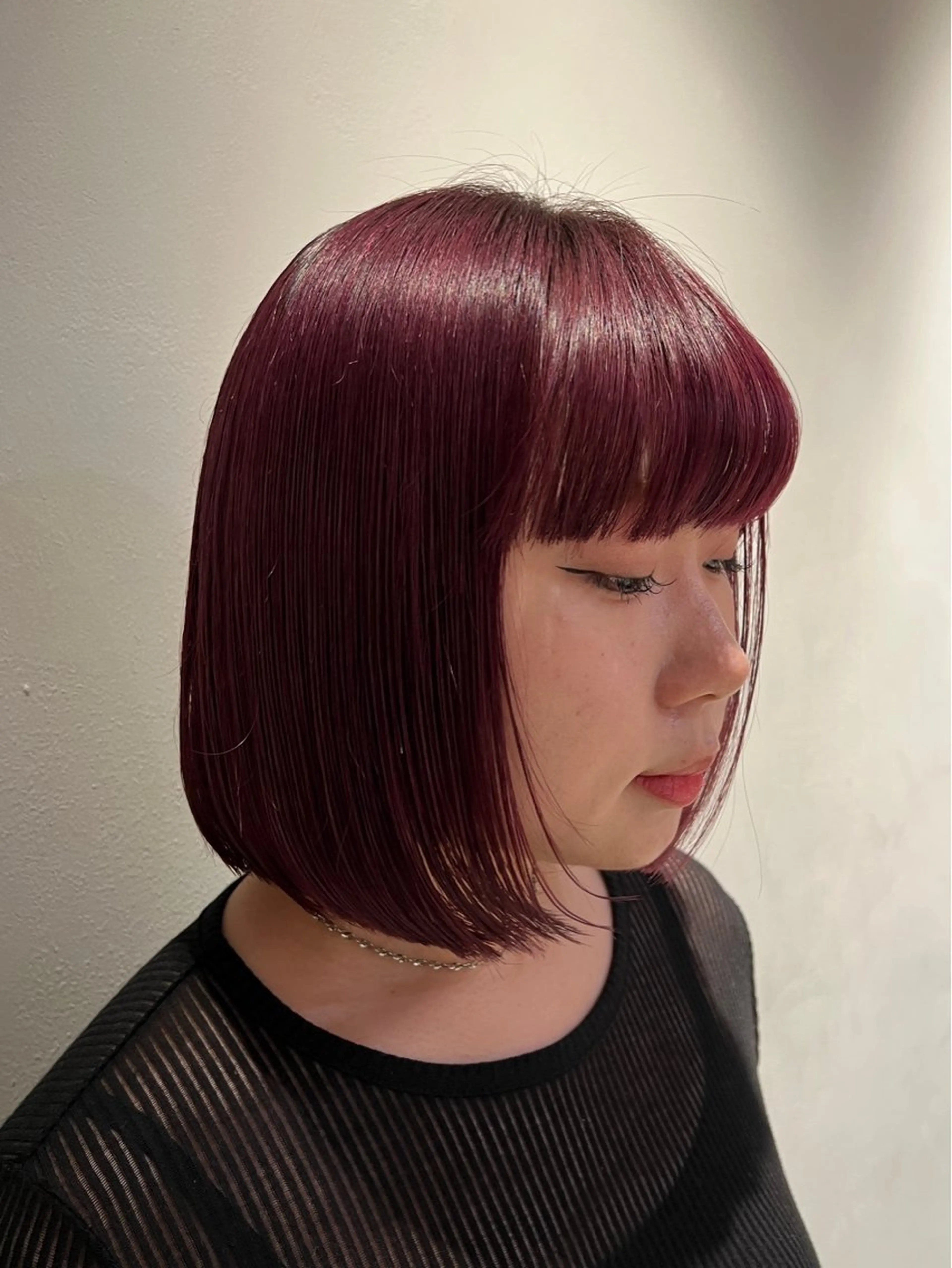🍇ツヤツヤ暖色ワンカラー🍇の写真