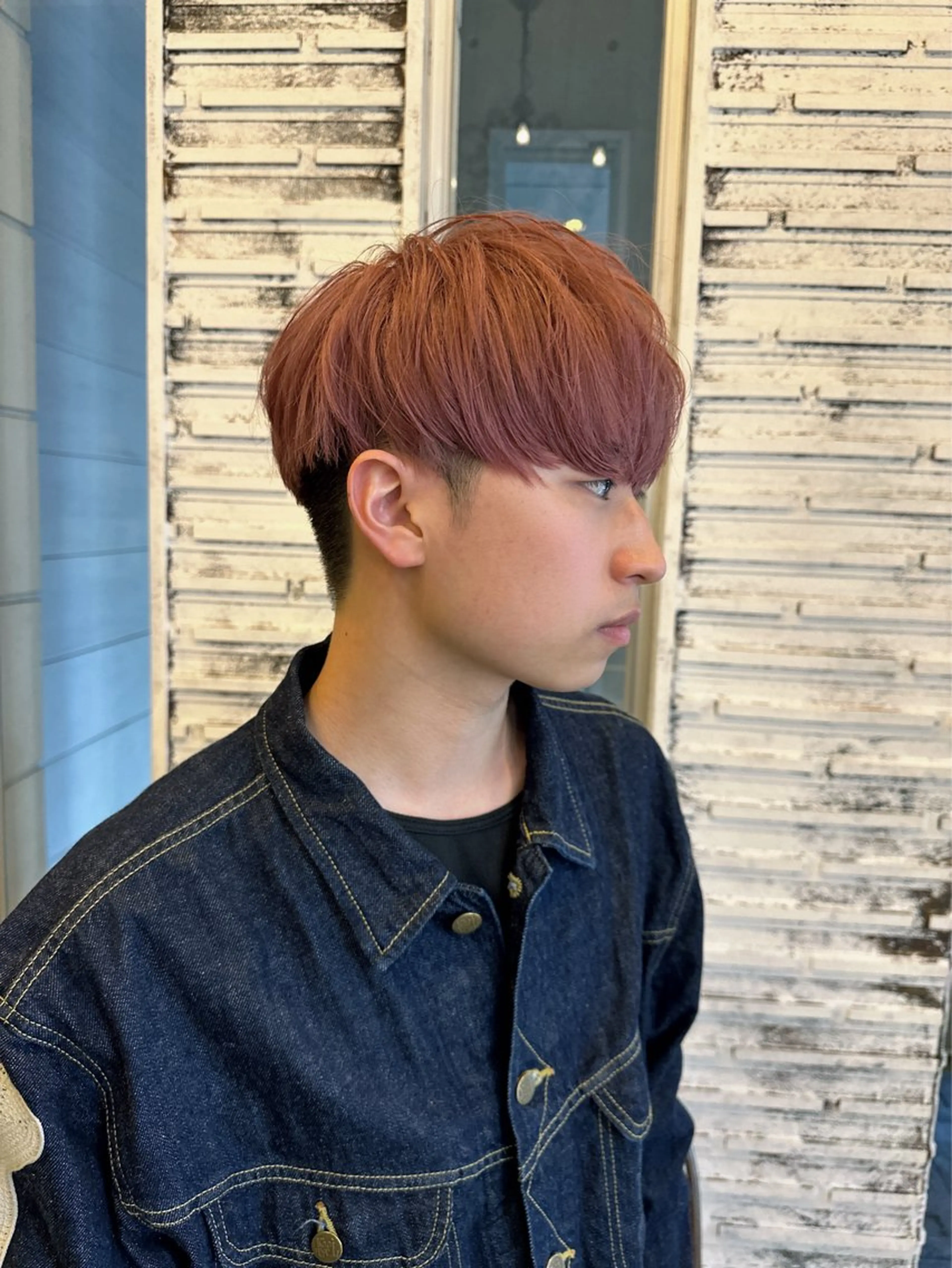 ショート カラー メンズ メンズブリーチ メンズハイトーン ベージュカラー ブリーチ ハイトーンカラー カット ✨艶ブリーチカラー✨ 酸性ストレート光太郎のヘアスタイル