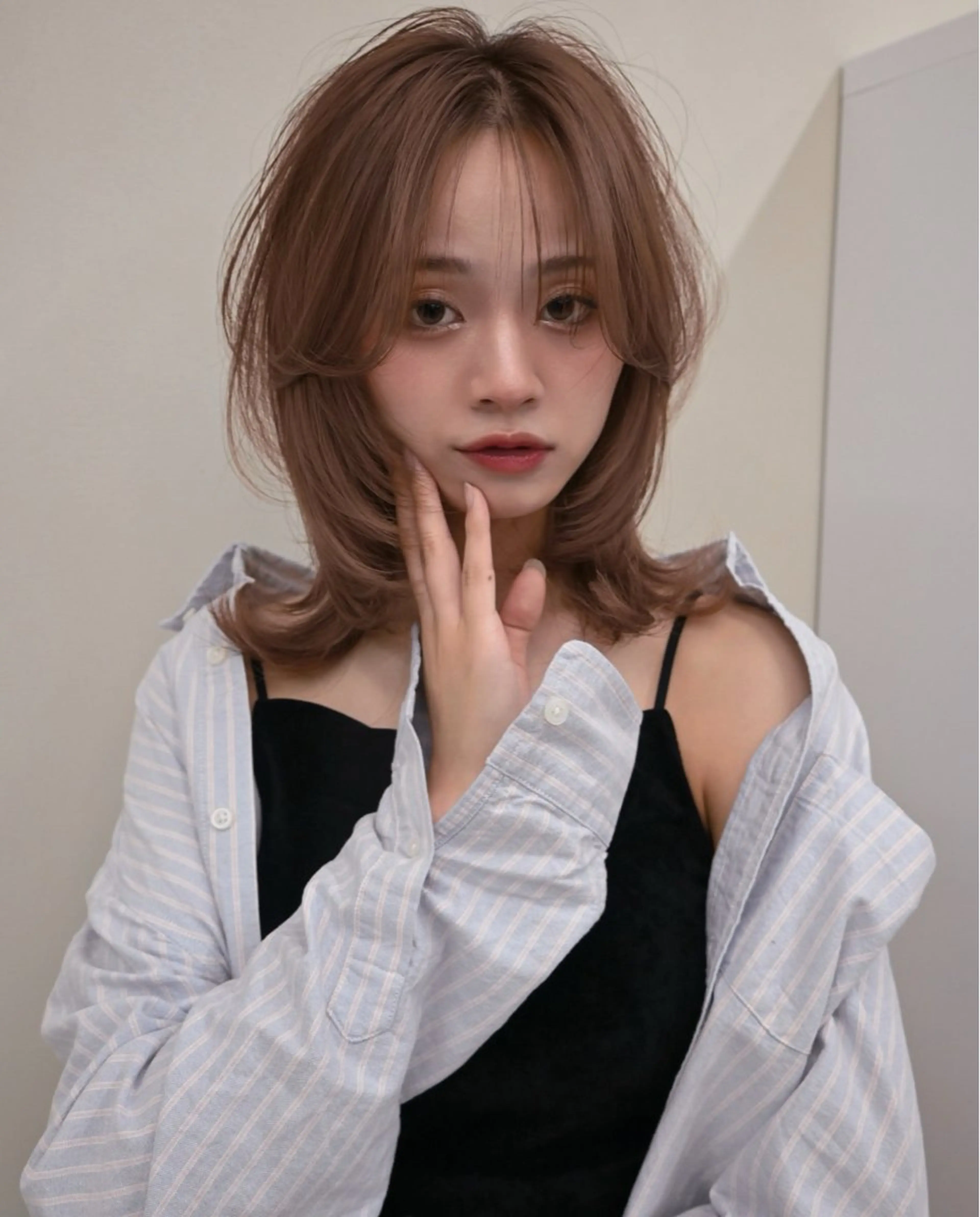 ミディアム カラー カット ヘアカラー トリートメント aya / カットカラーのヘアスタイル