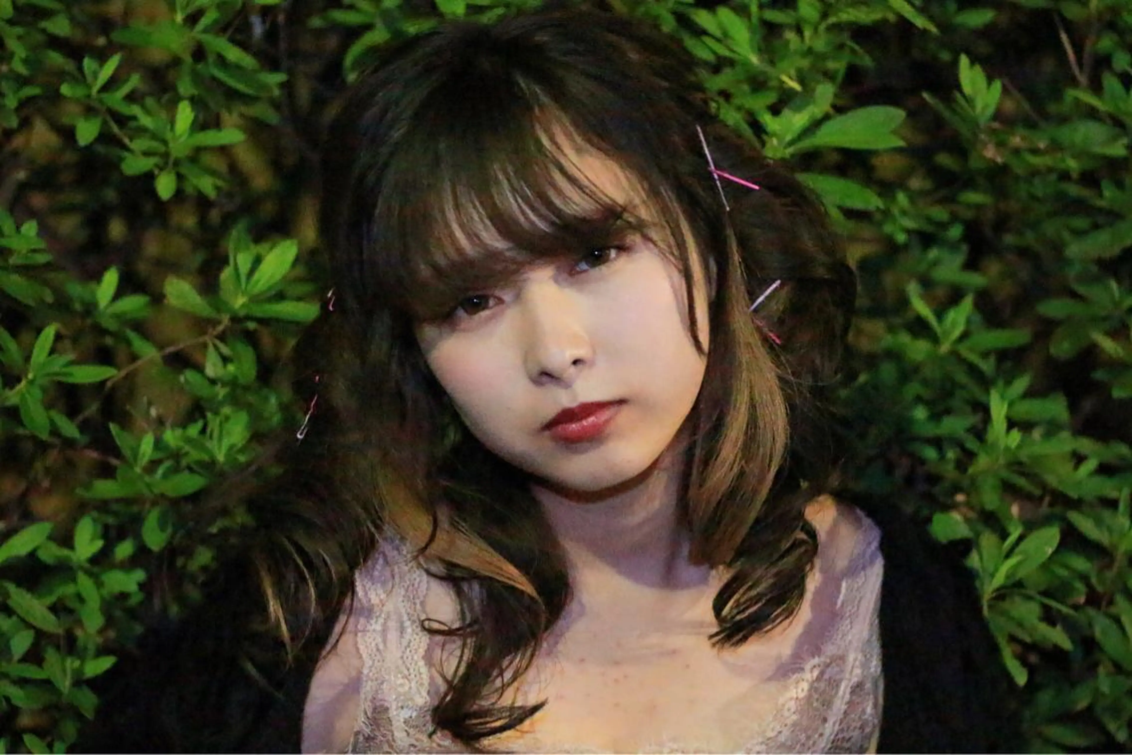 セミロング カラー ヘアアレンジ ブリーチ 遠藤悠大/メンズ縮毛 /メンズカットのヘアスタイル