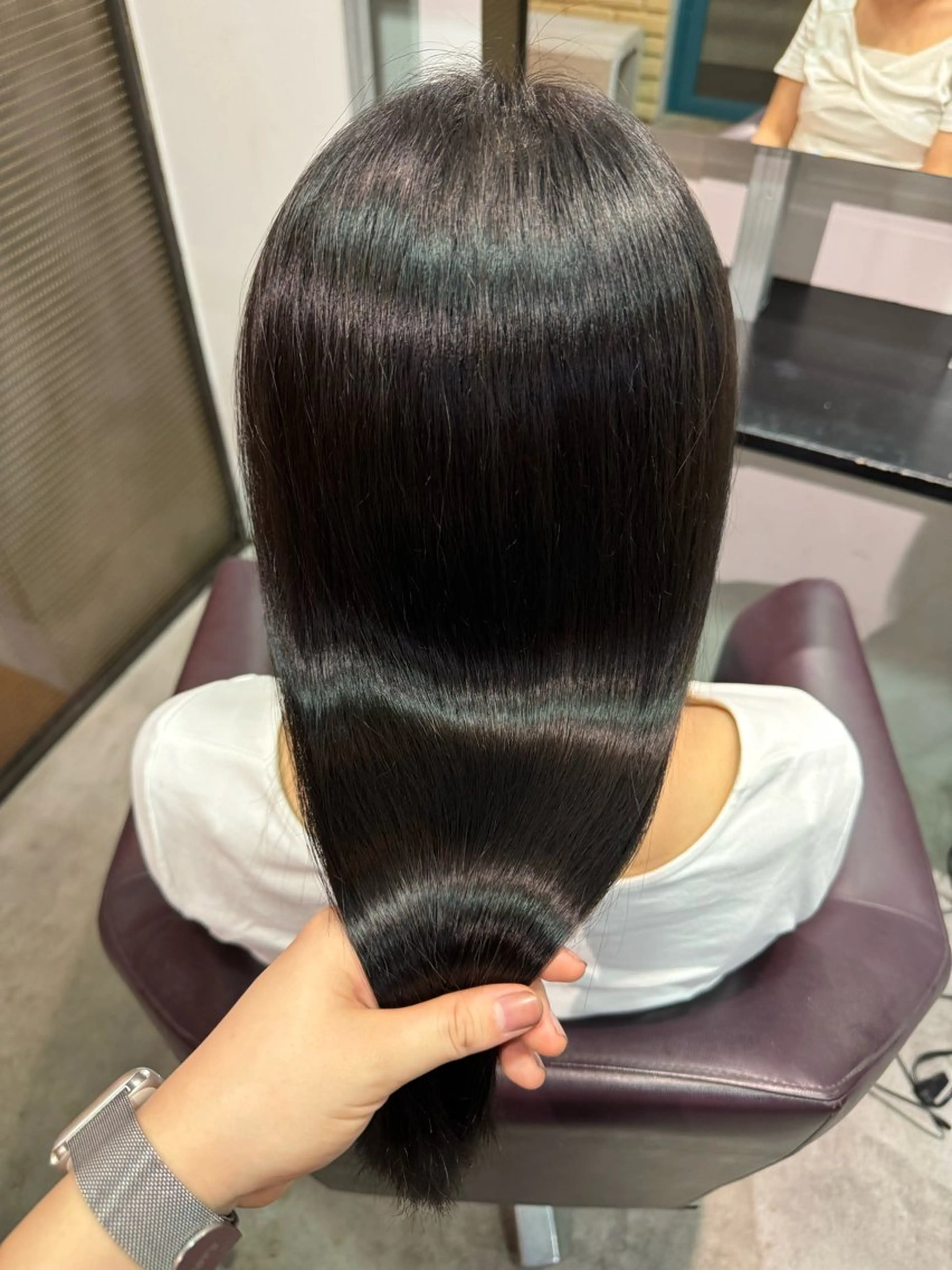 ロング ベージュ透明感カラー 🫧AYUMI🫧のヘアスタイル